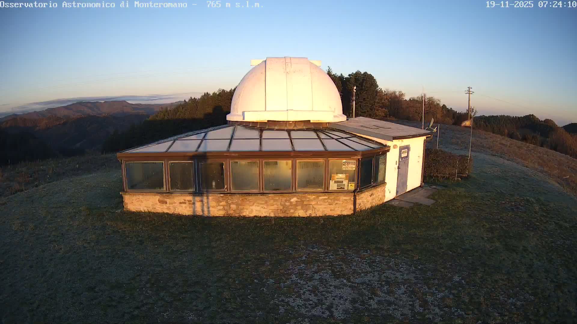 Brisighella, Mount Romano Astronomical Observatory Live Cam - Ravenna, Italy