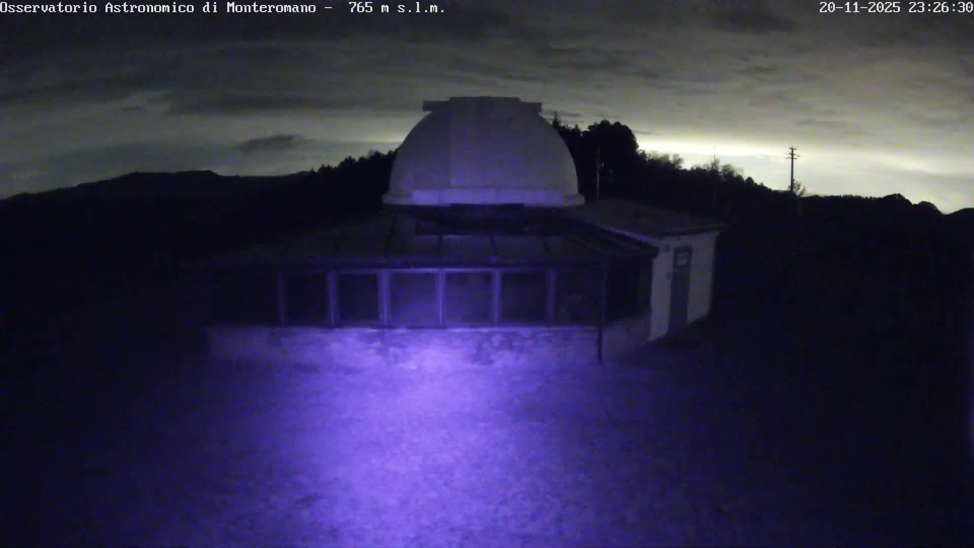 Brisighella, Mount Romano Astronomical Observatory Live Cam - Ravenna, Italy