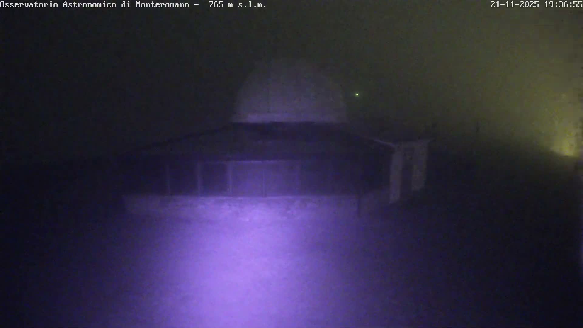 Brisighella, Mount Romano Astronomical Observatory Live Cam - Ravenna, Italy