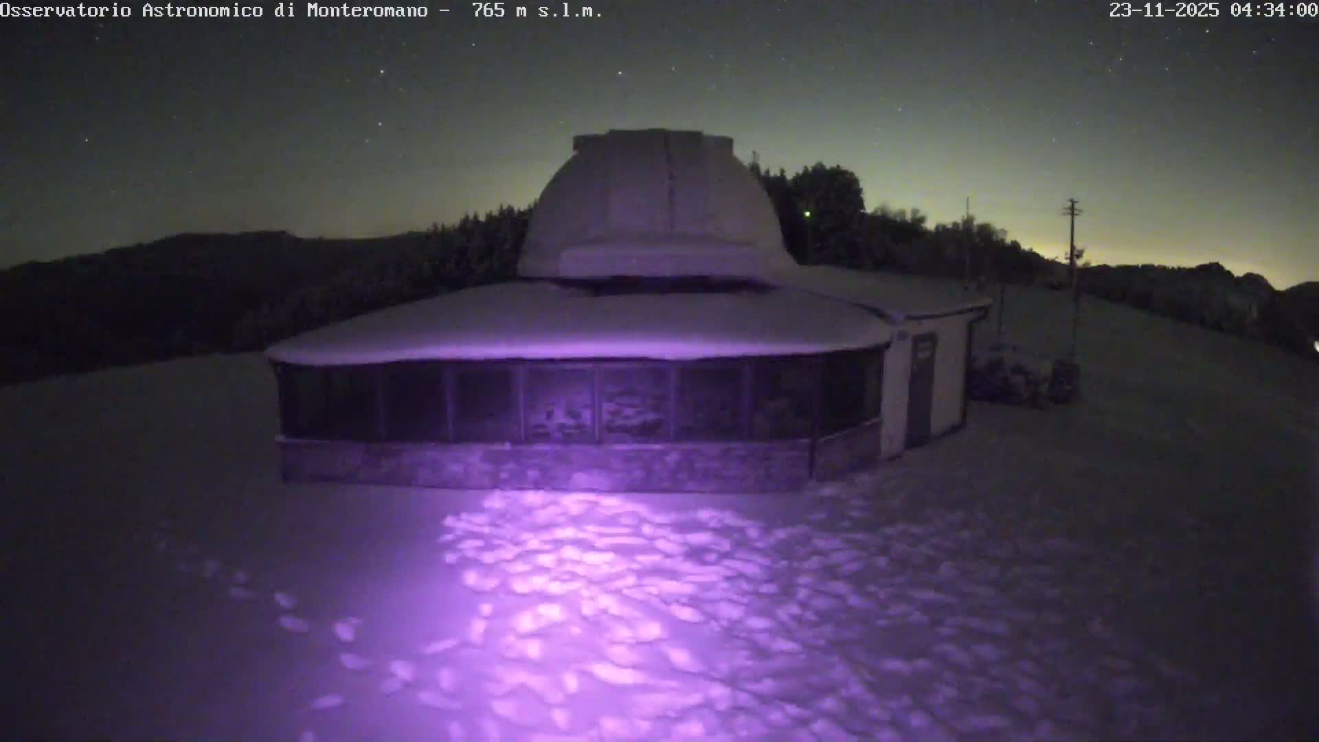 Brisighella, Mount Romano Astronomical Observatory Live Cam - Ravenna, Italy
