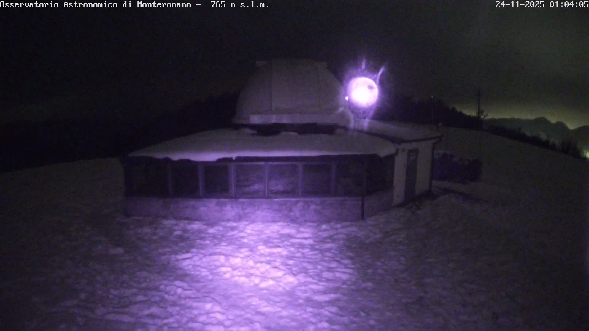 Brisighella, Mount Romano Astronomical Observatory Live Cam - Ravenna, Italy