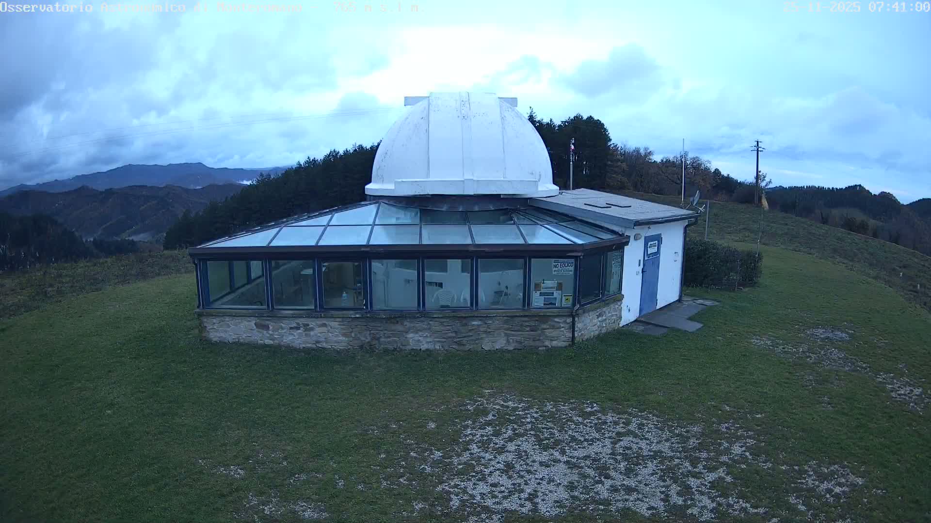 Brisighella, Mount Romano Astronomical Observatory Live Cam - Ravenna, Italy