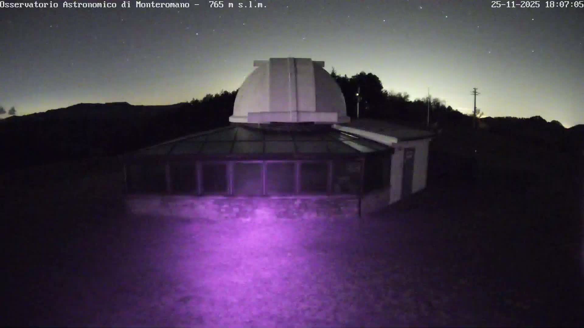 Brisighella, Mount Romano Astronomical Observatory Live Cam - Ravenna, Italy