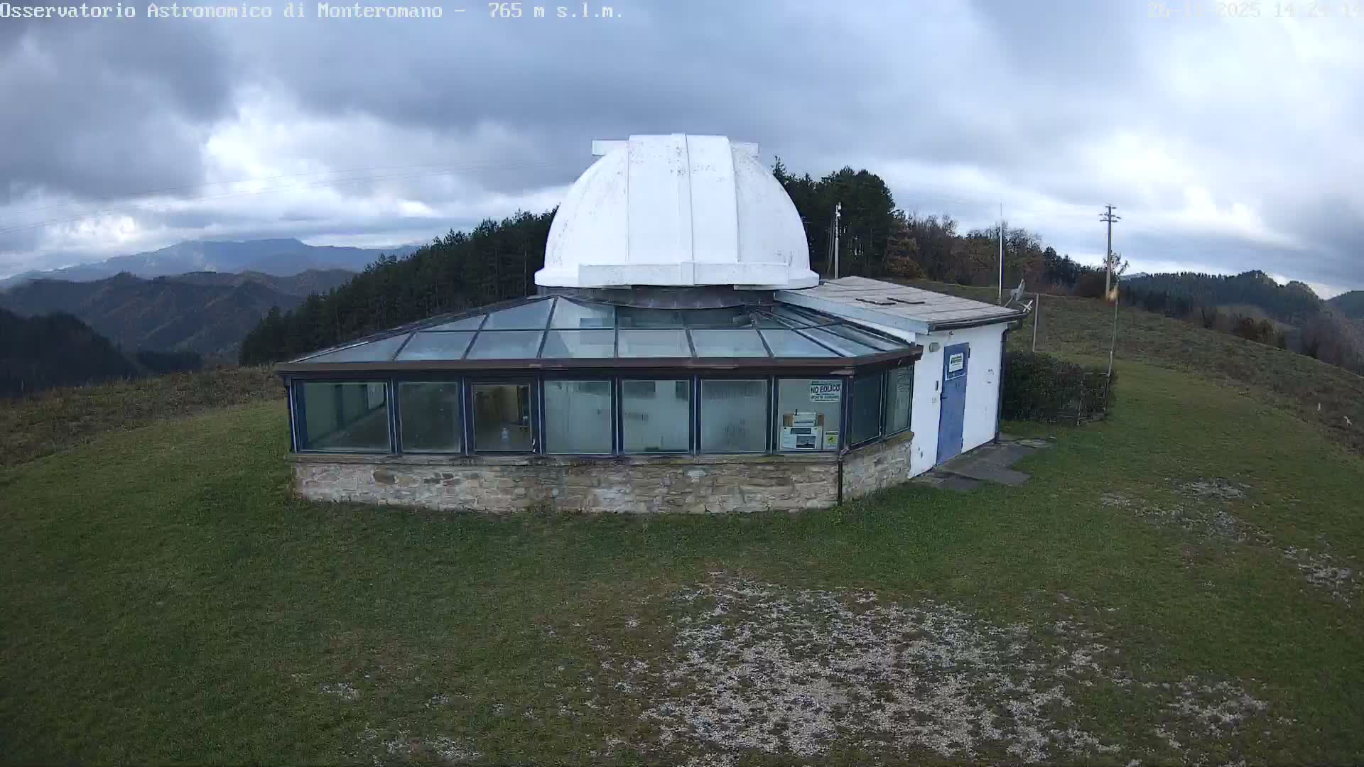 Brisighella, Mount Romano Astronomical Observatory Live Cam - Ravenna, Italy