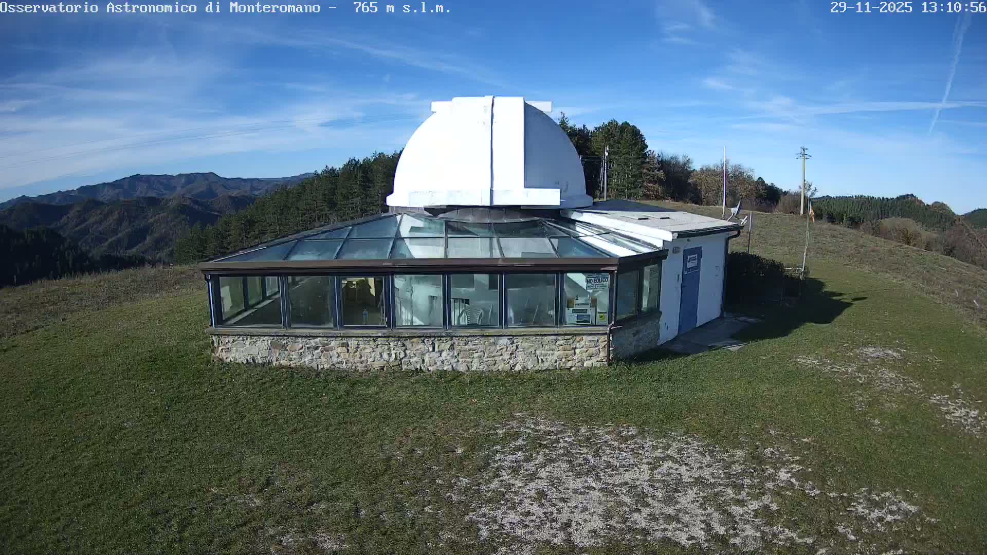 Brisighella, Mount Romano Astronomical Observatory Live Cam - Ravenna, Italy
