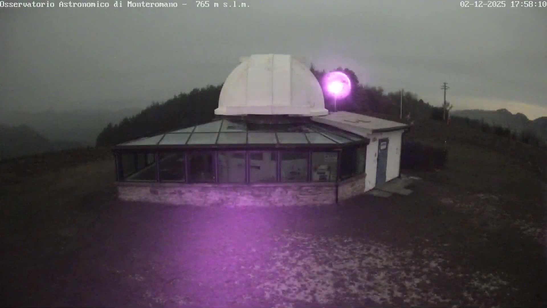 Brisighella, Mount Romano Astronomical Observatory Live Cam - Ravenna, Italy