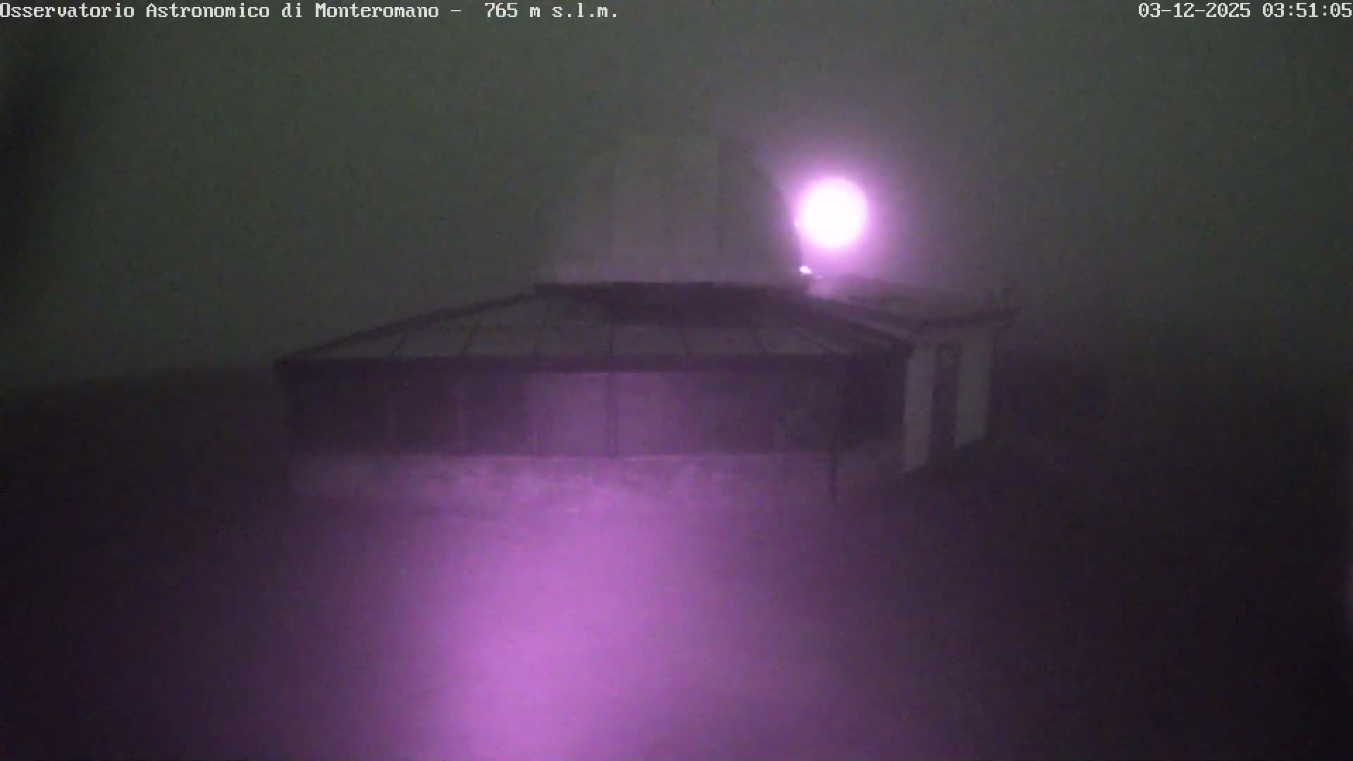 Brisighella, Mount Romano Astronomical Observatory Live Cam - Ravenna, Italy