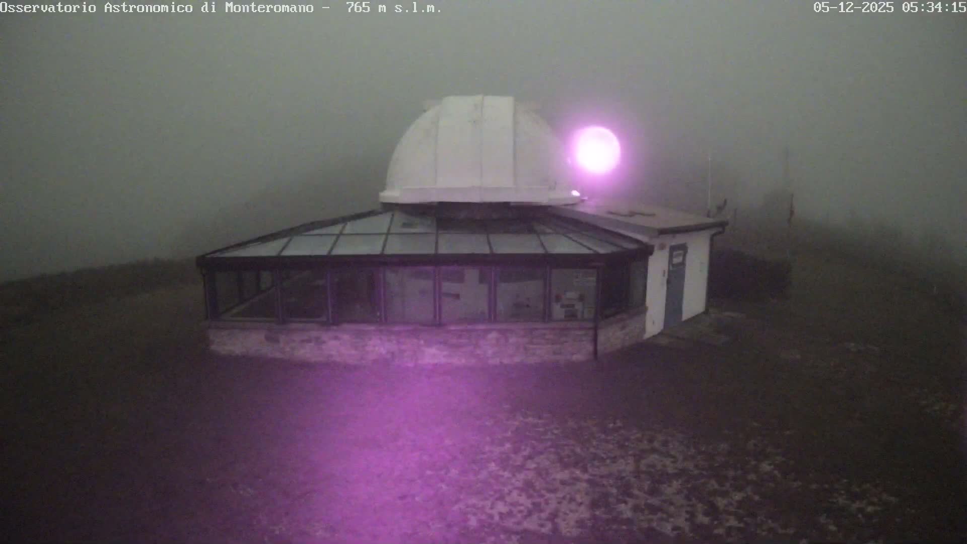Brisighella, Mount Romano Astronomical Observatory Live Cam - Ravenna, Italy