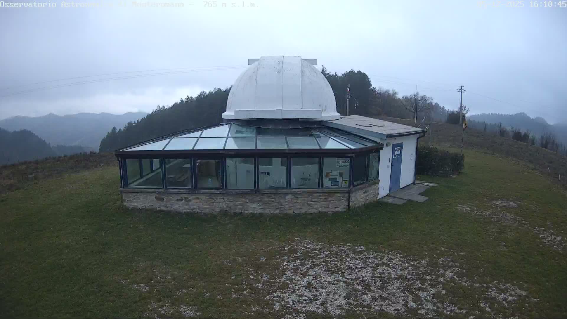 Brisighella, Mount Romano Astronomical Observatory Live Cam - Ravenna, Italy