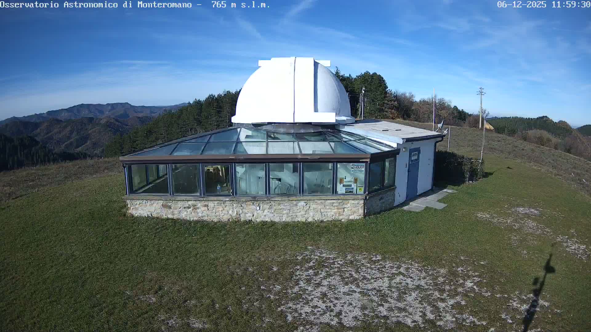 Brisighella, Mount Romano Astronomical Observatory Live Cam - Ravenna, Italy