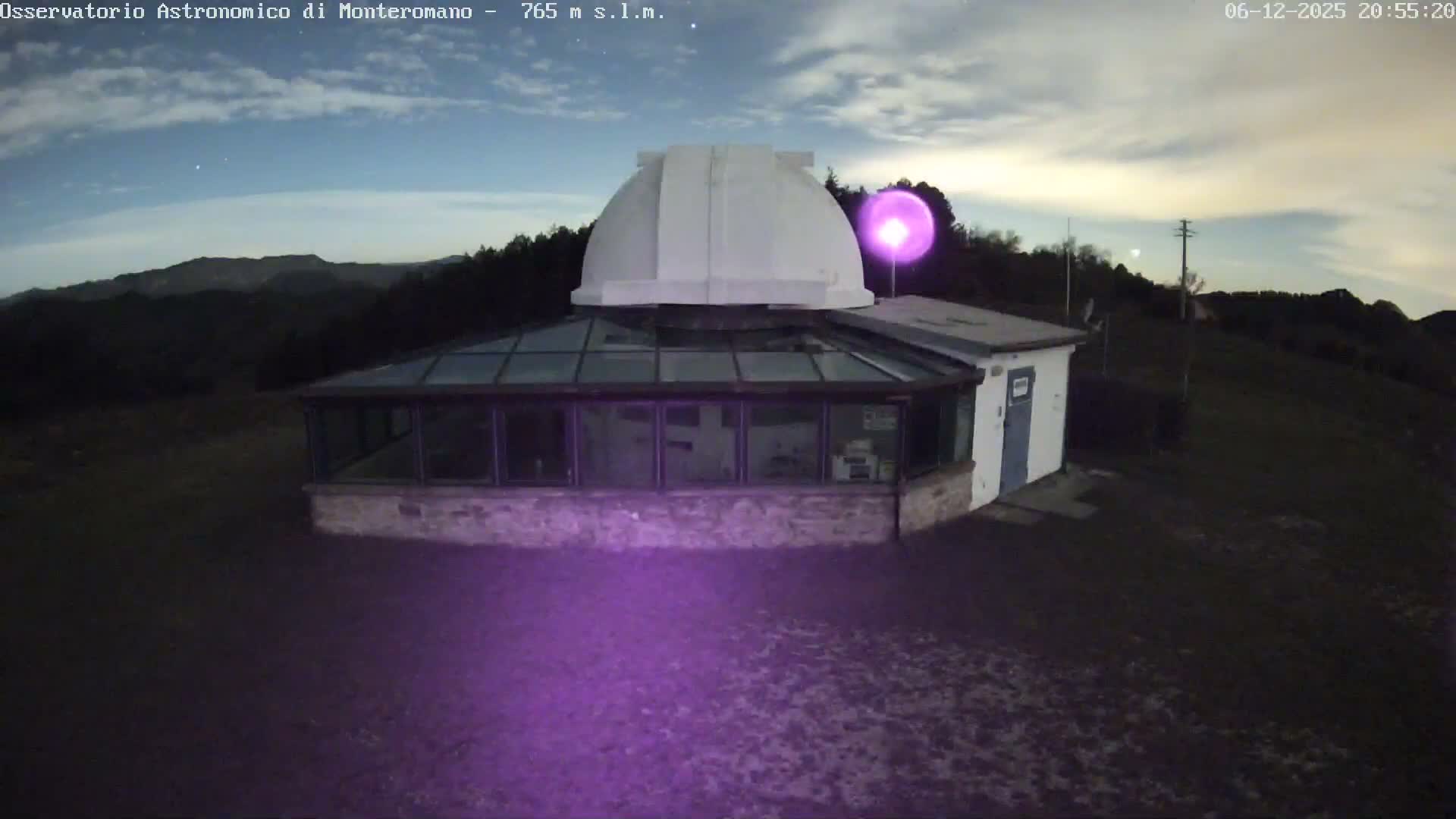 Brisighella, Mount Romano Astronomical Observatory Live Cam - Ravenna, Italy