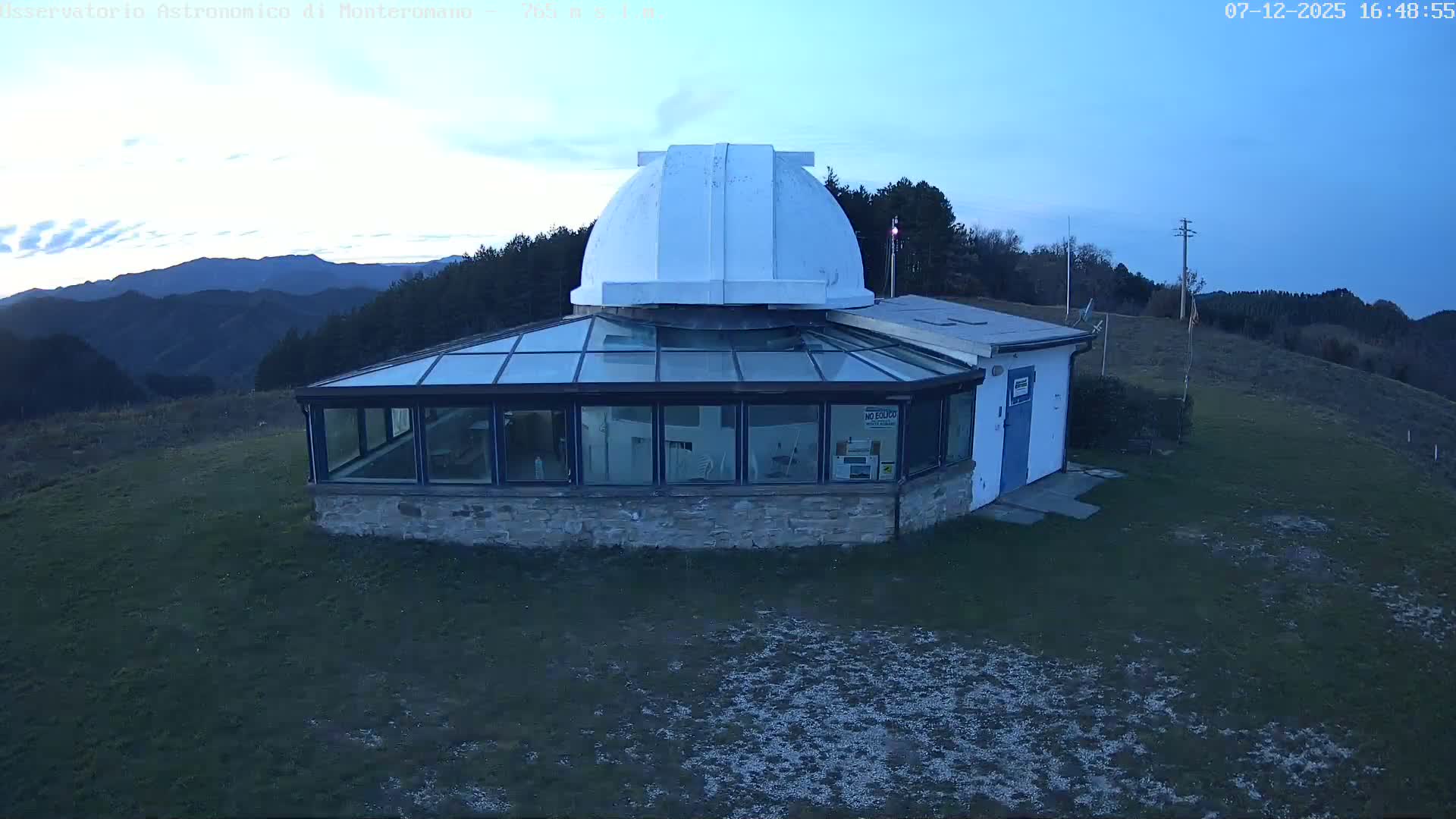 Brisighella, Mount Romano Astronomical Observatory Live Cam - Ravenna, Italy