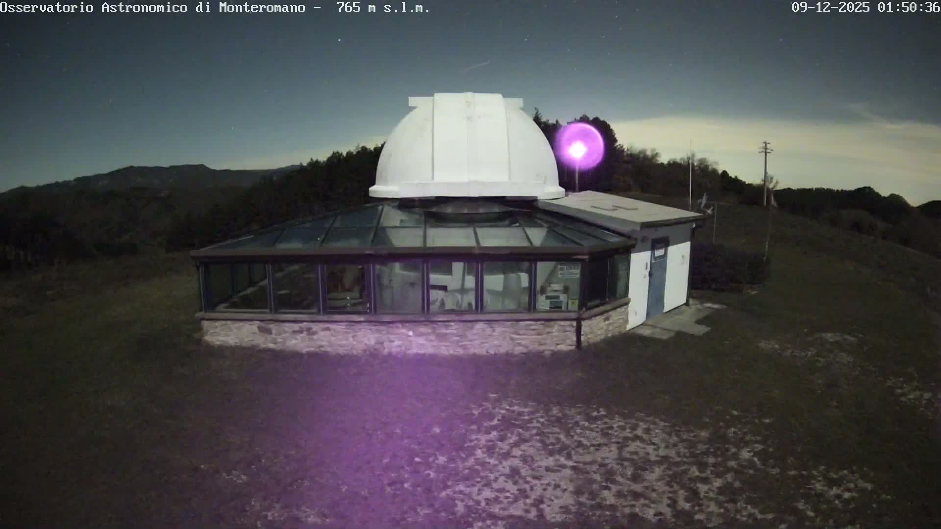 Brisighella, Mount Romano Astronomical Observatory Live Cam - Ravenna, Italy