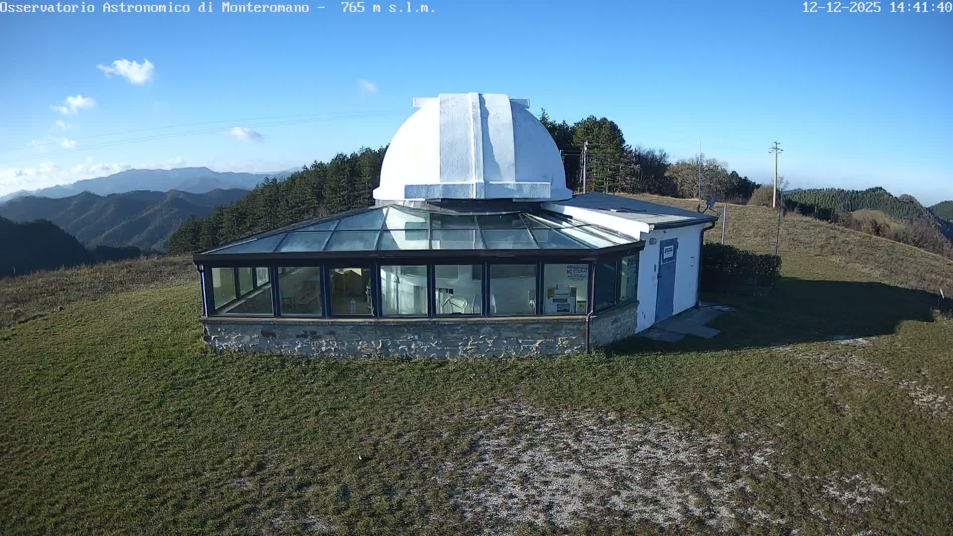 Brisighella, Mount Romano Astronomical Observatory Live Cam - Ravenna, Italy