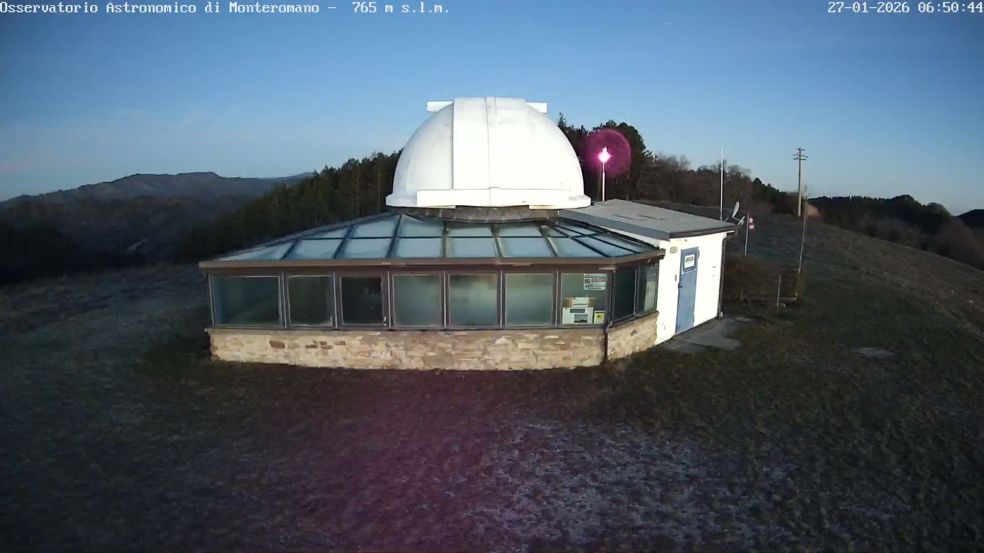 Brisighella, Mount Romano Astronomical Observatory Live Cam - Ravenna, Italy