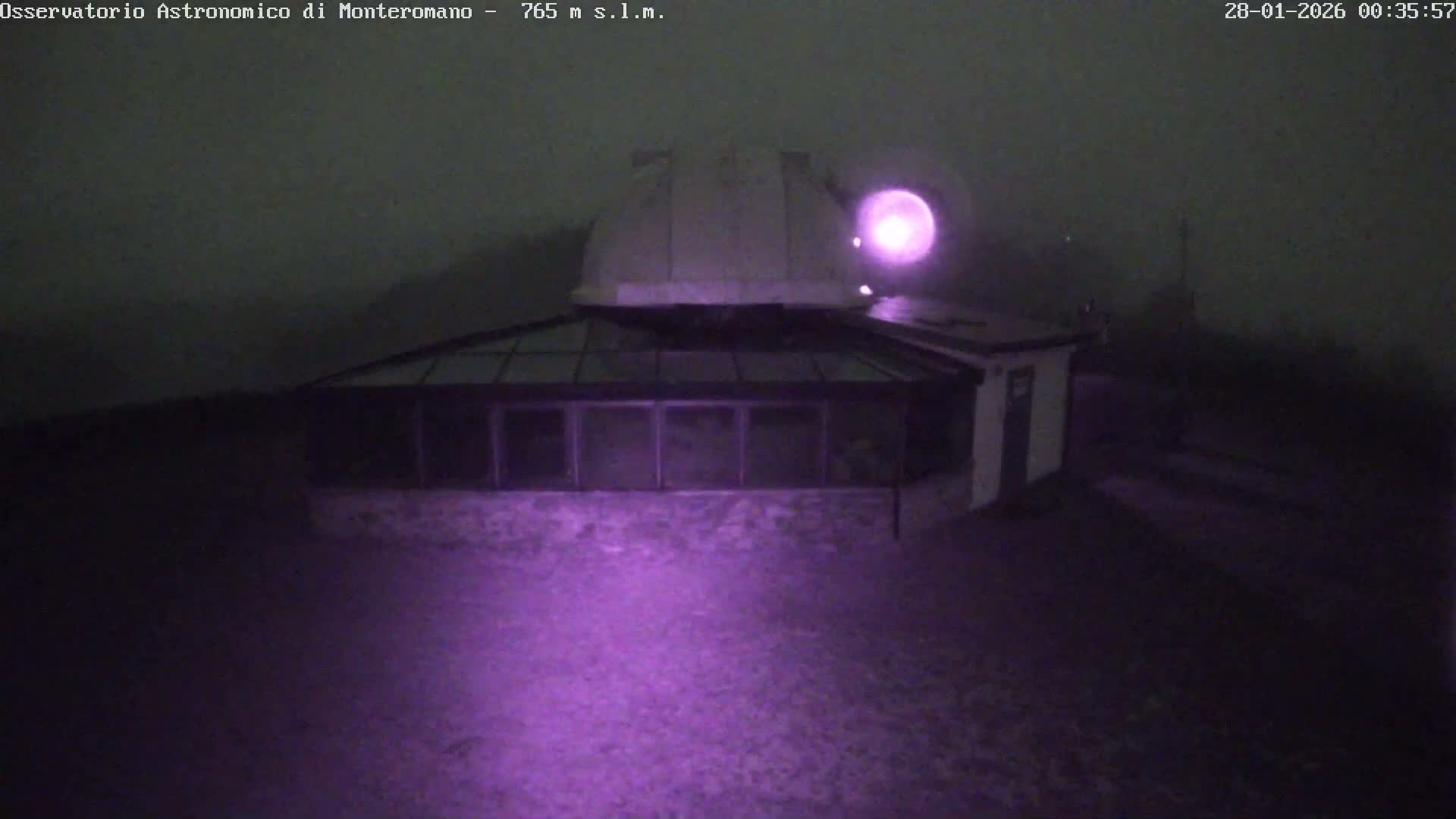 Brisighella, Mount Romano Astronomical Observatory Live Cam - Ravenna, Italy