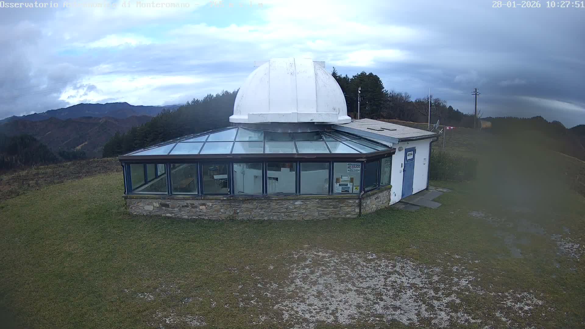 Brisighella, Mount Romano Astronomical Observatory Live Cam - Ravenna, Italy