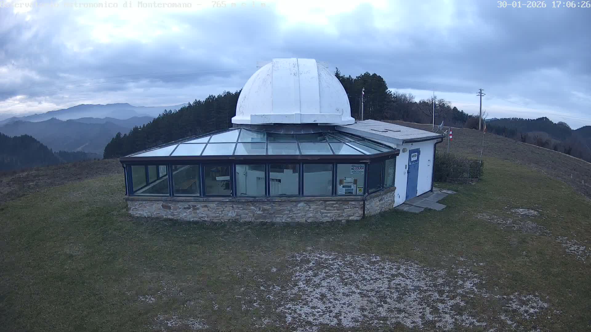 Brisighella, Mount Romano Astronomical Observatory Live Cam - Ravenna, Italy