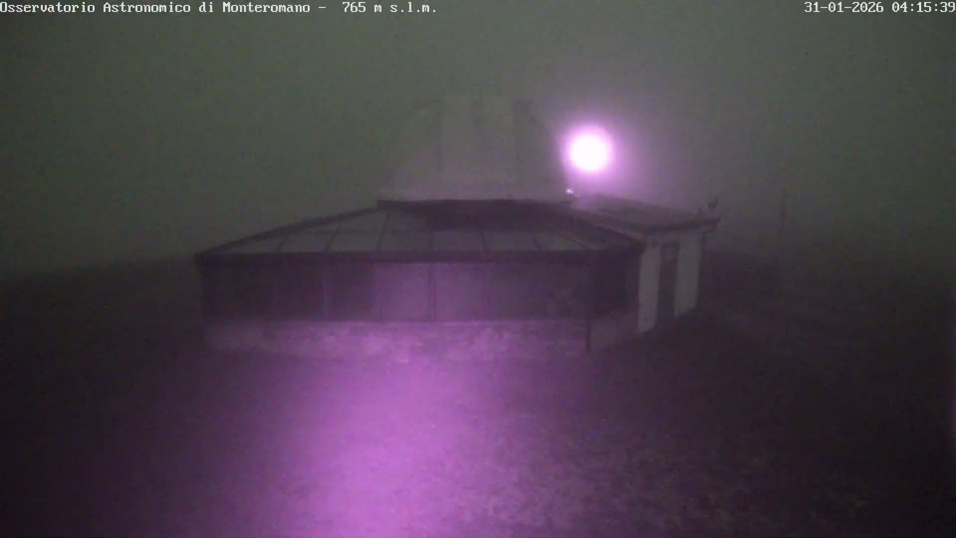 Brisighella, Mount Romano Astronomical Observatory Live Cam - Ravenna, Italy