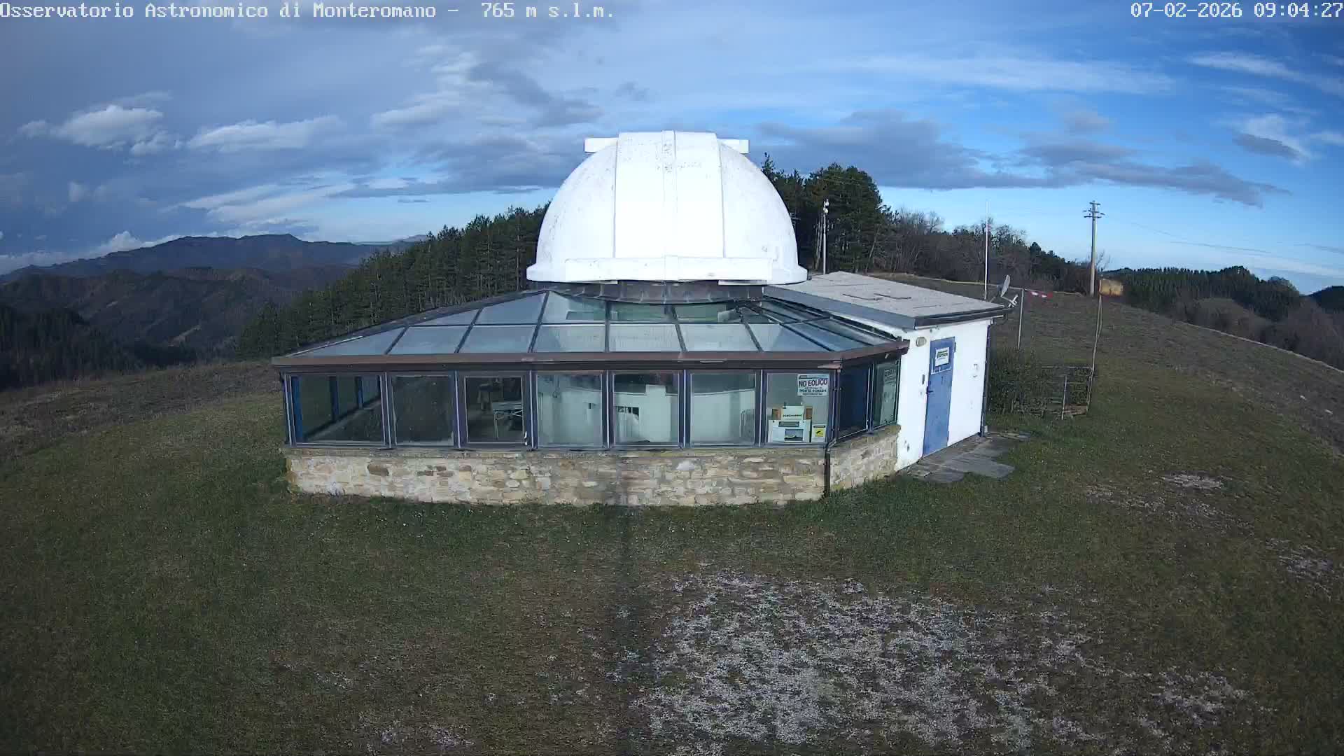Brisighella, Mount Romano Astronomical Observatory Live Cam - Ravenna, Italy