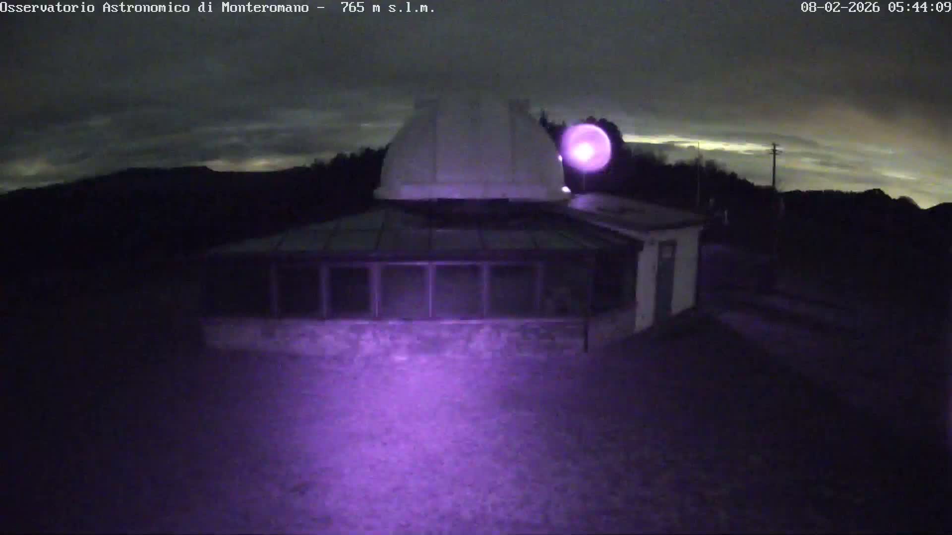 Brisighella, Mount Romano Astronomical Observatory Live Cam - Ravenna, Italy