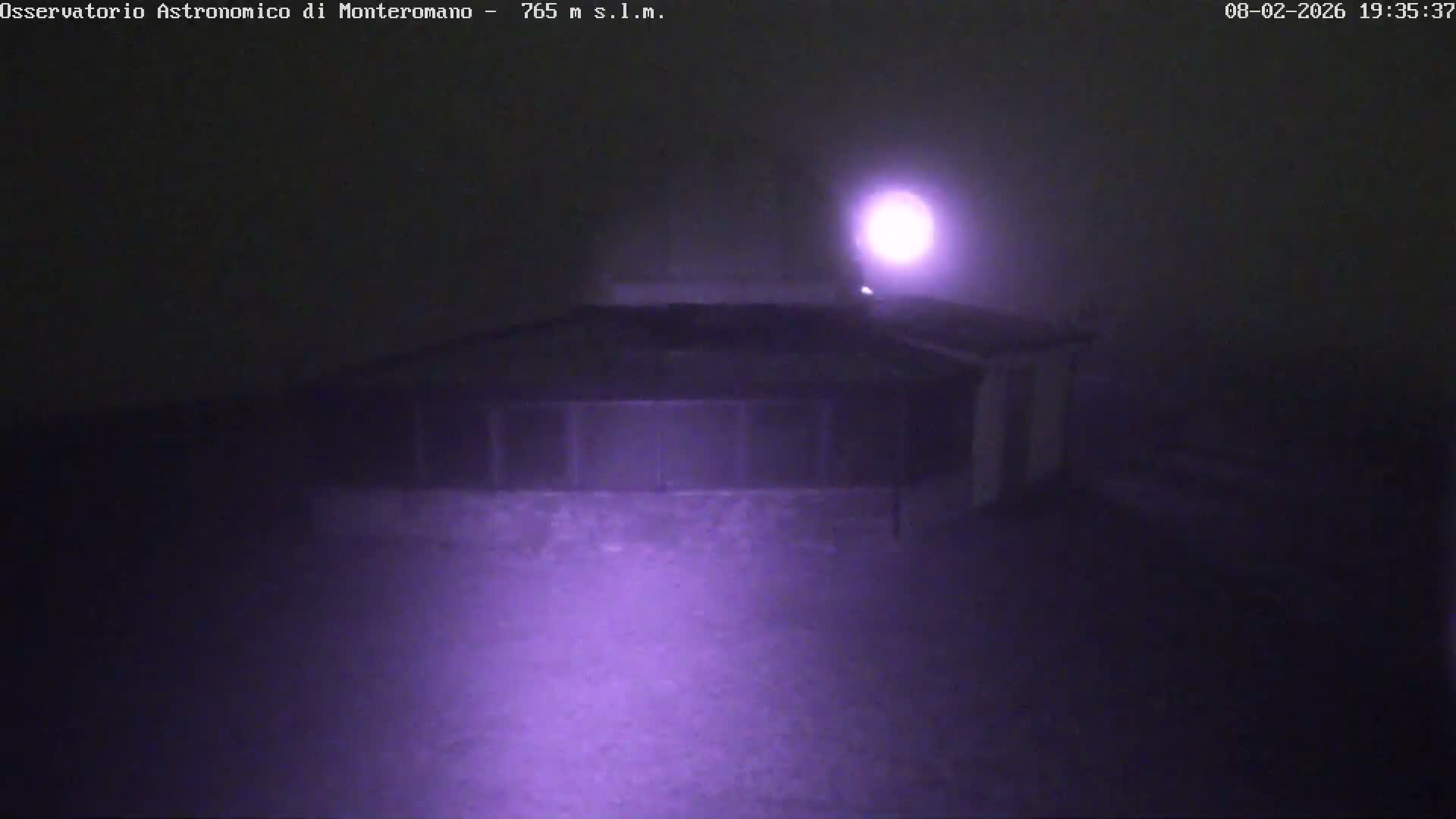 Brisighella, Mount Romano Astronomical Observatory Live Cam - Ravenna, Italy
