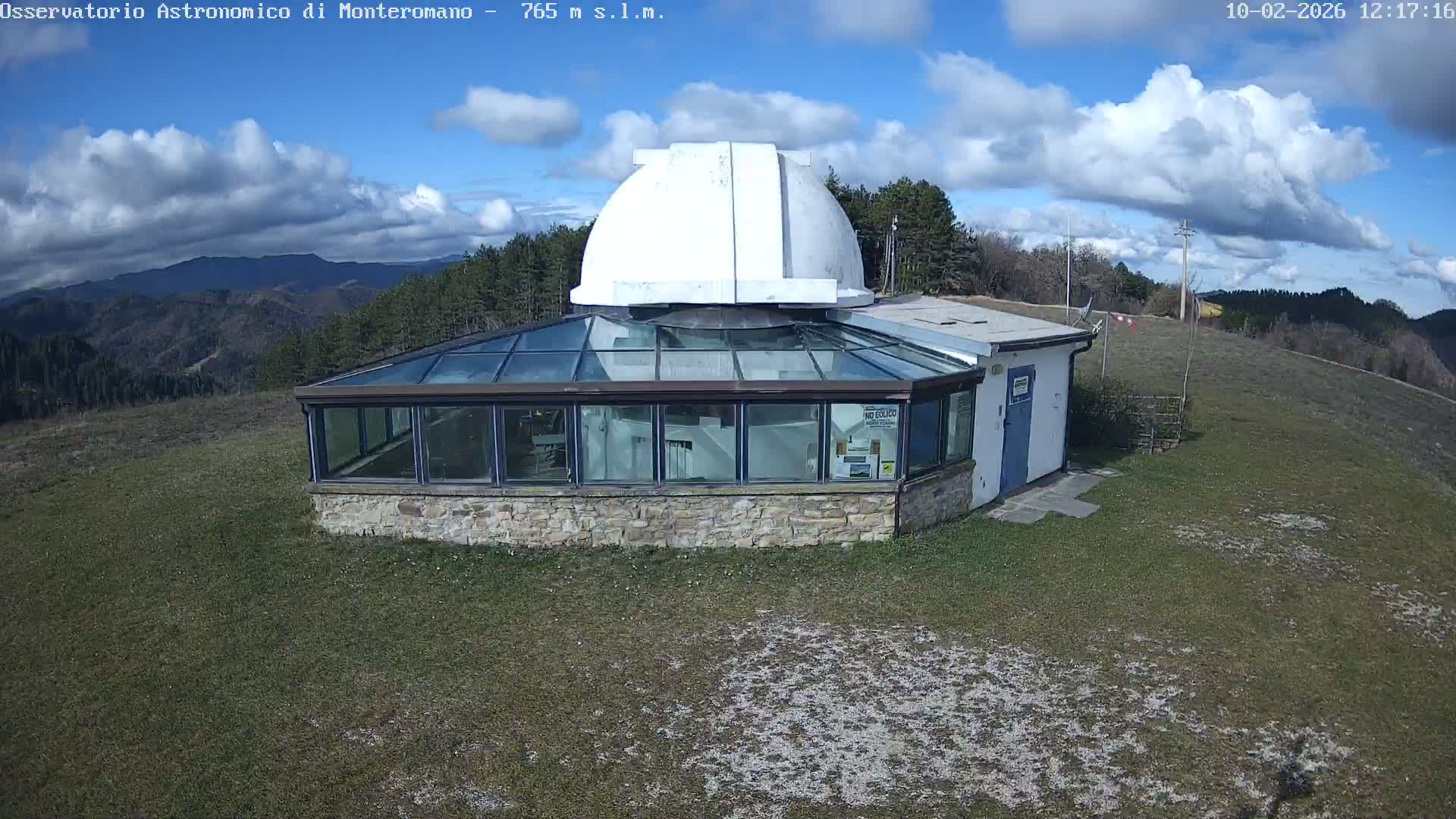Brisighella, Mount Romano Astronomical Observatory Live Cam - Ravenna, Italy