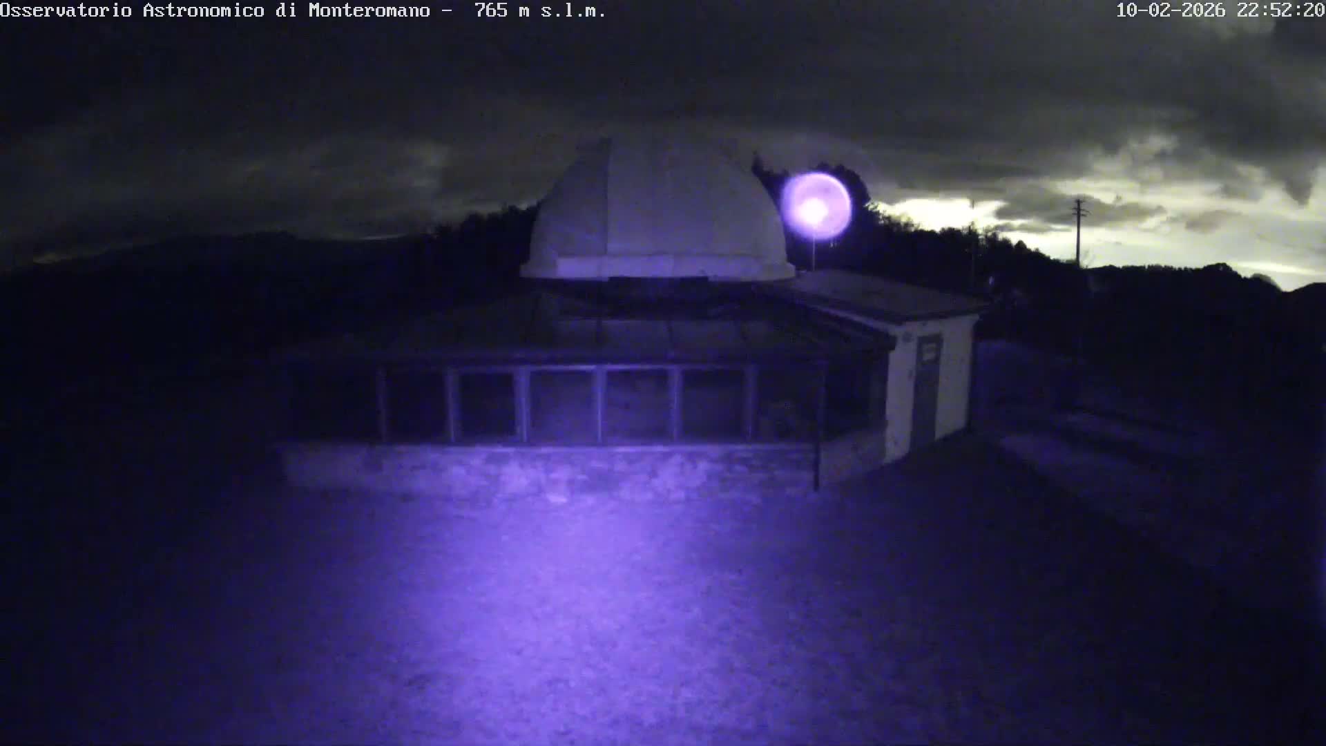 Brisighella, Mount Romano Astronomical Observatory Live Cam - Ravenna, Italy