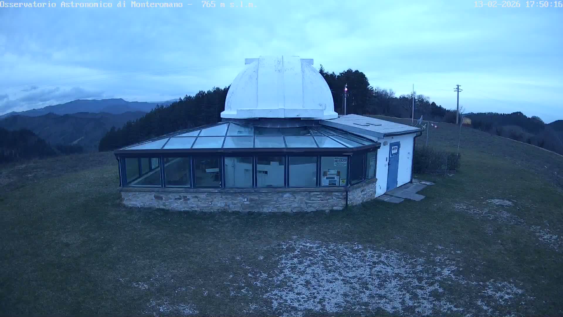 Brisighella, Mount Romano Astronomical Observatory Live Cam - Ravenna, Italy
