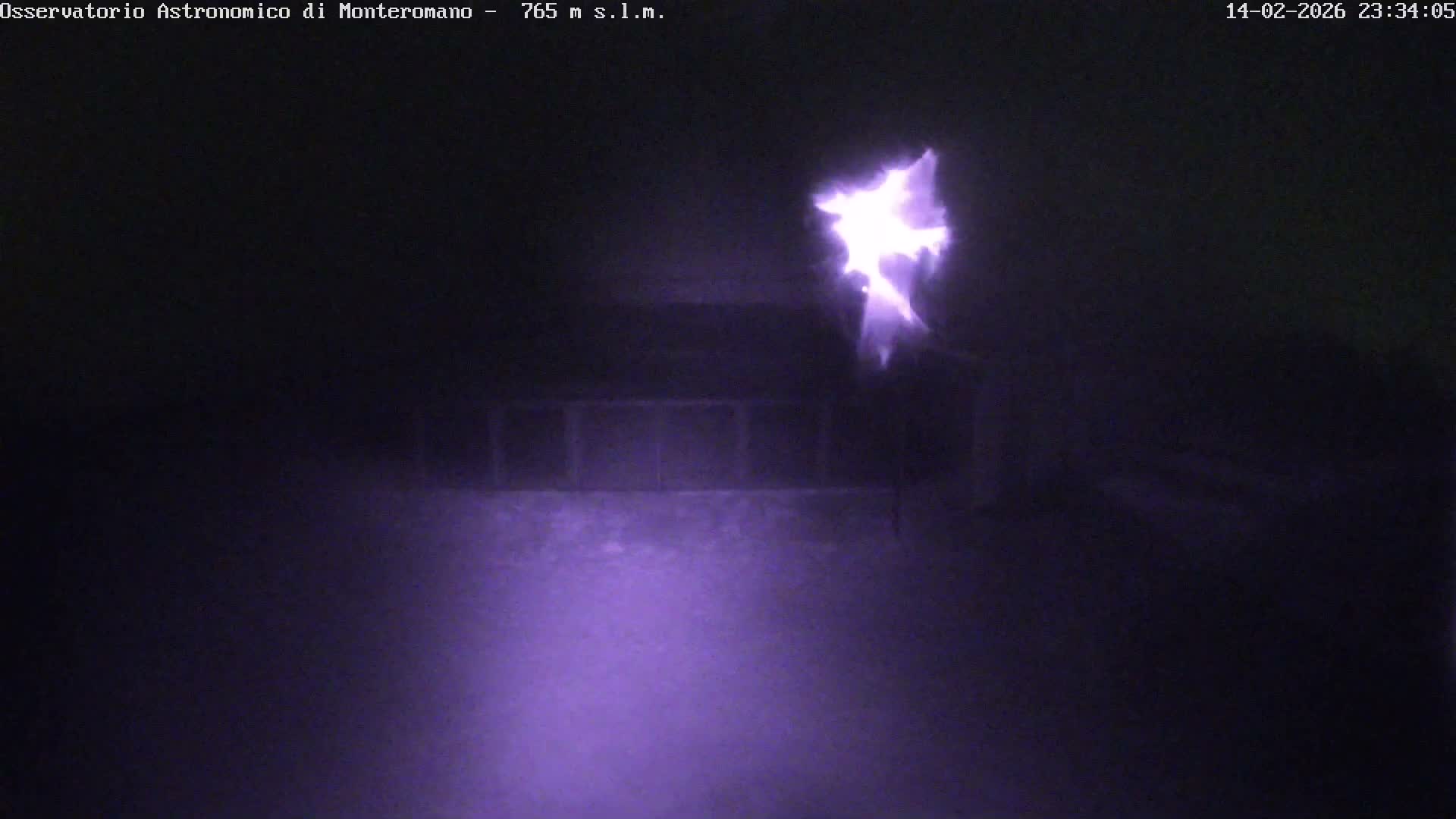 Brisighella, Mount Romano Astronomical Observatory Live Cam - Ravenna, Italy