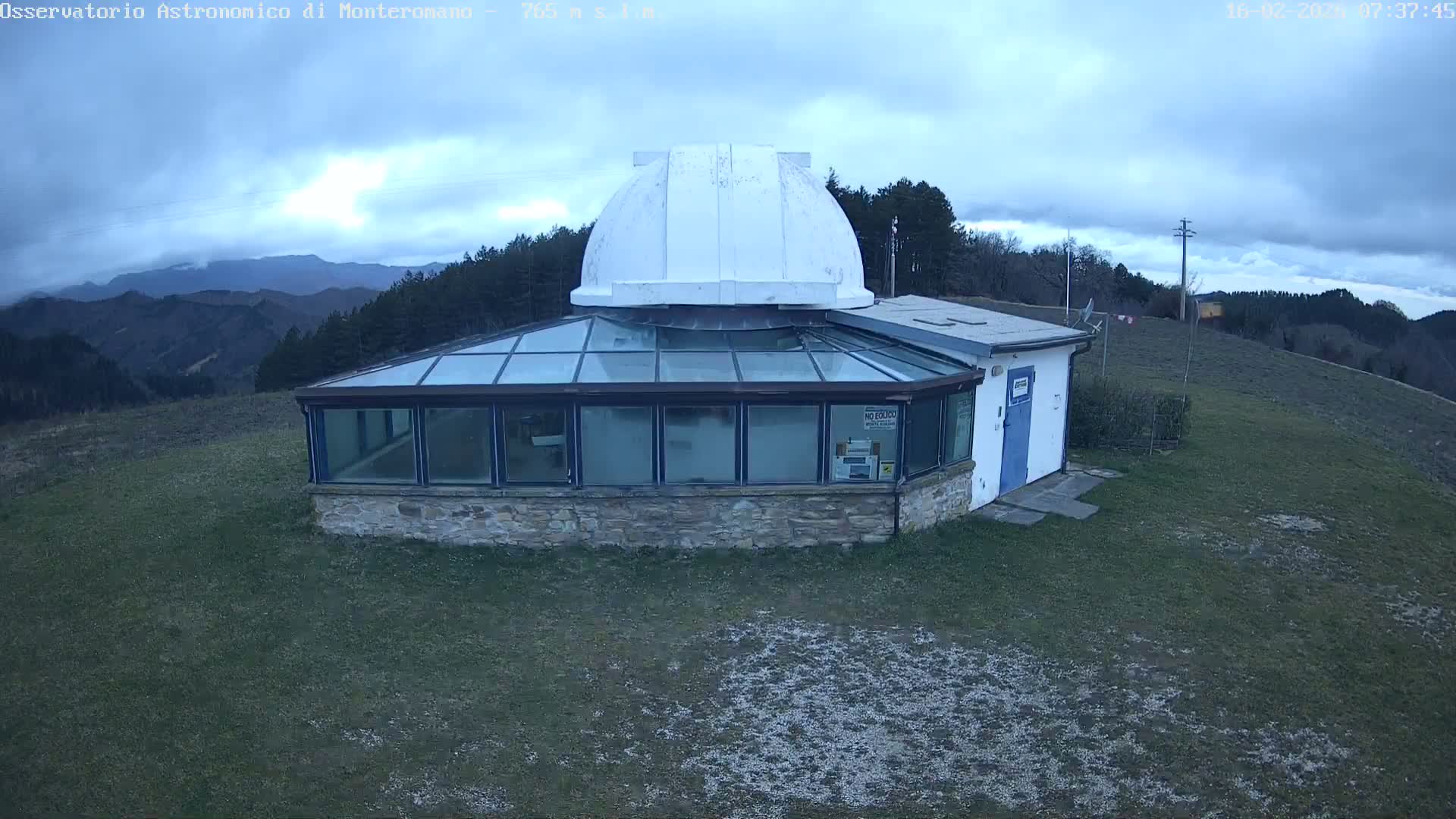 Brisighella, Mount Romano Astronomical Observatory Live Cam - Ravenna, Italy