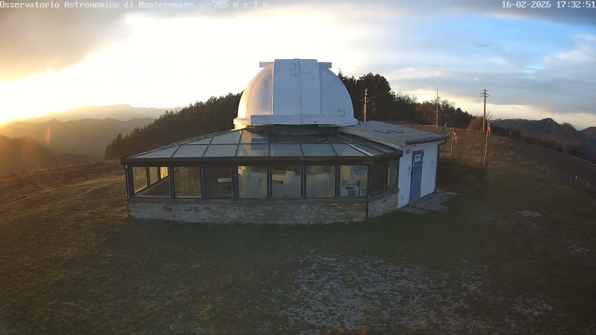 Brisighella, Mount Romano Astronomical Observatory Live Cam - Ravenna, Italy