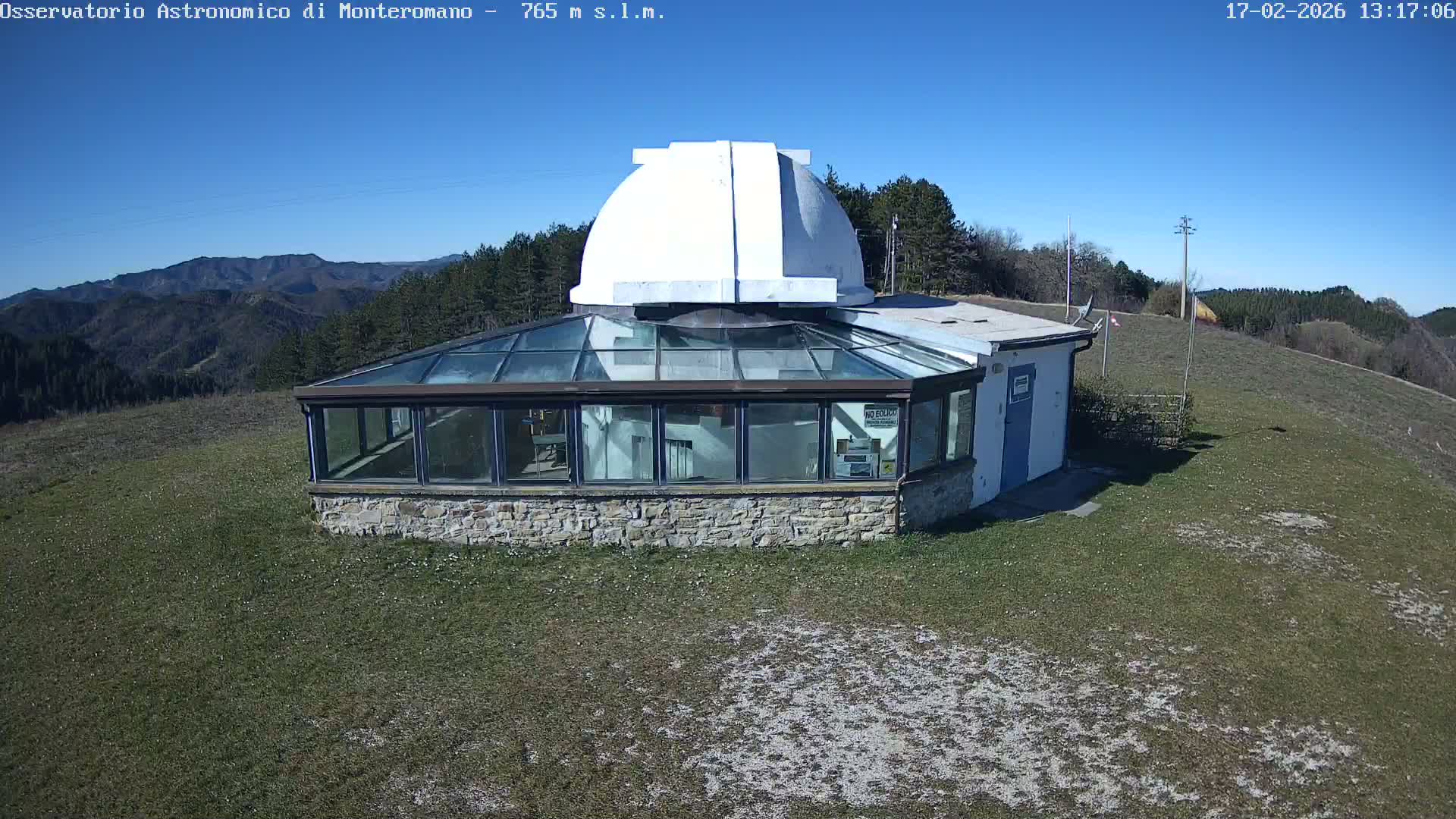 Brisighella, Mount Romano Astronomical Observatory Live Cam - Ravenna, Italy
