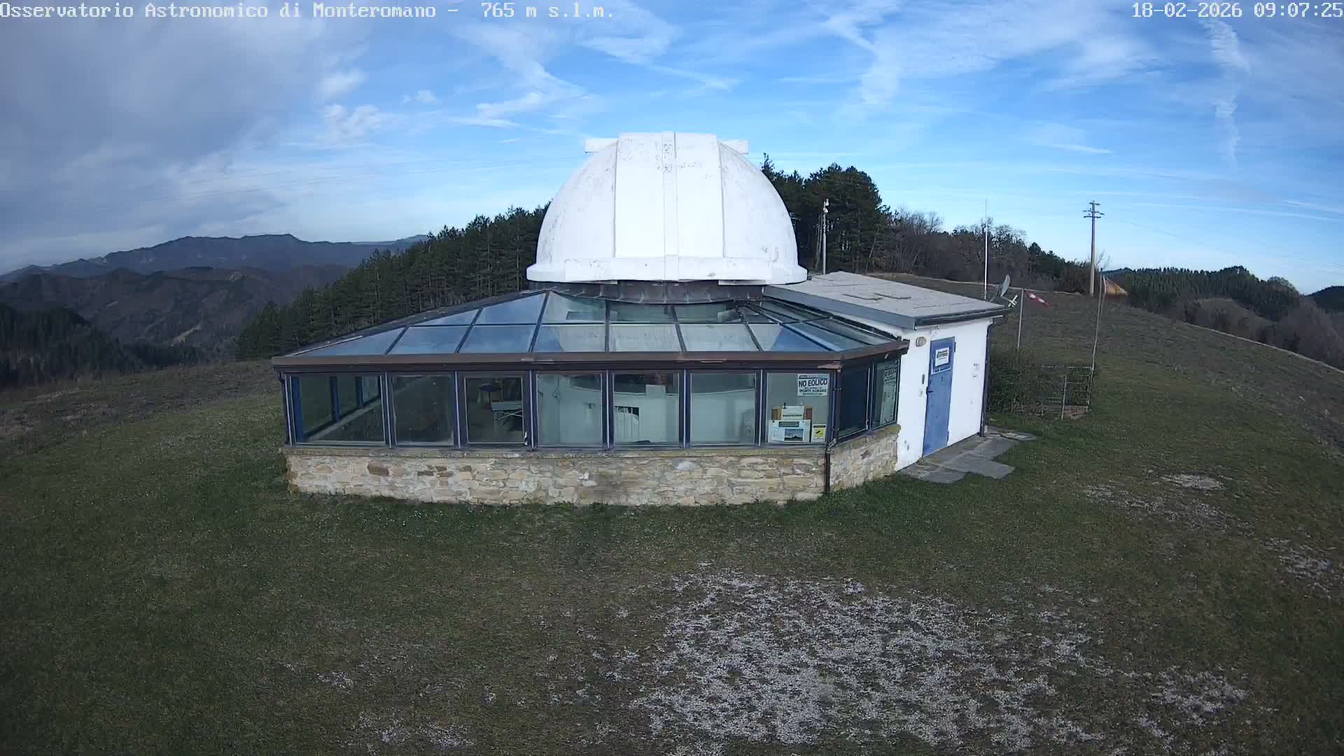 Brisighella, Mount Romano Astronomical Observatory Live Cam - Ravenna, Italy