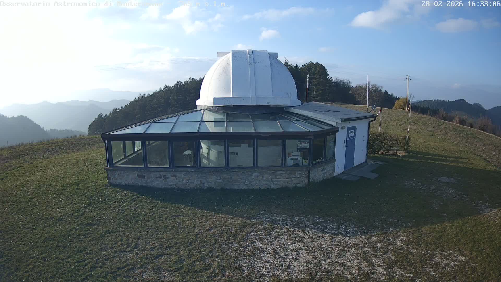 Brisighella, Mount Romano Astronomical Observatory Live Cam - Ravenna, Italy