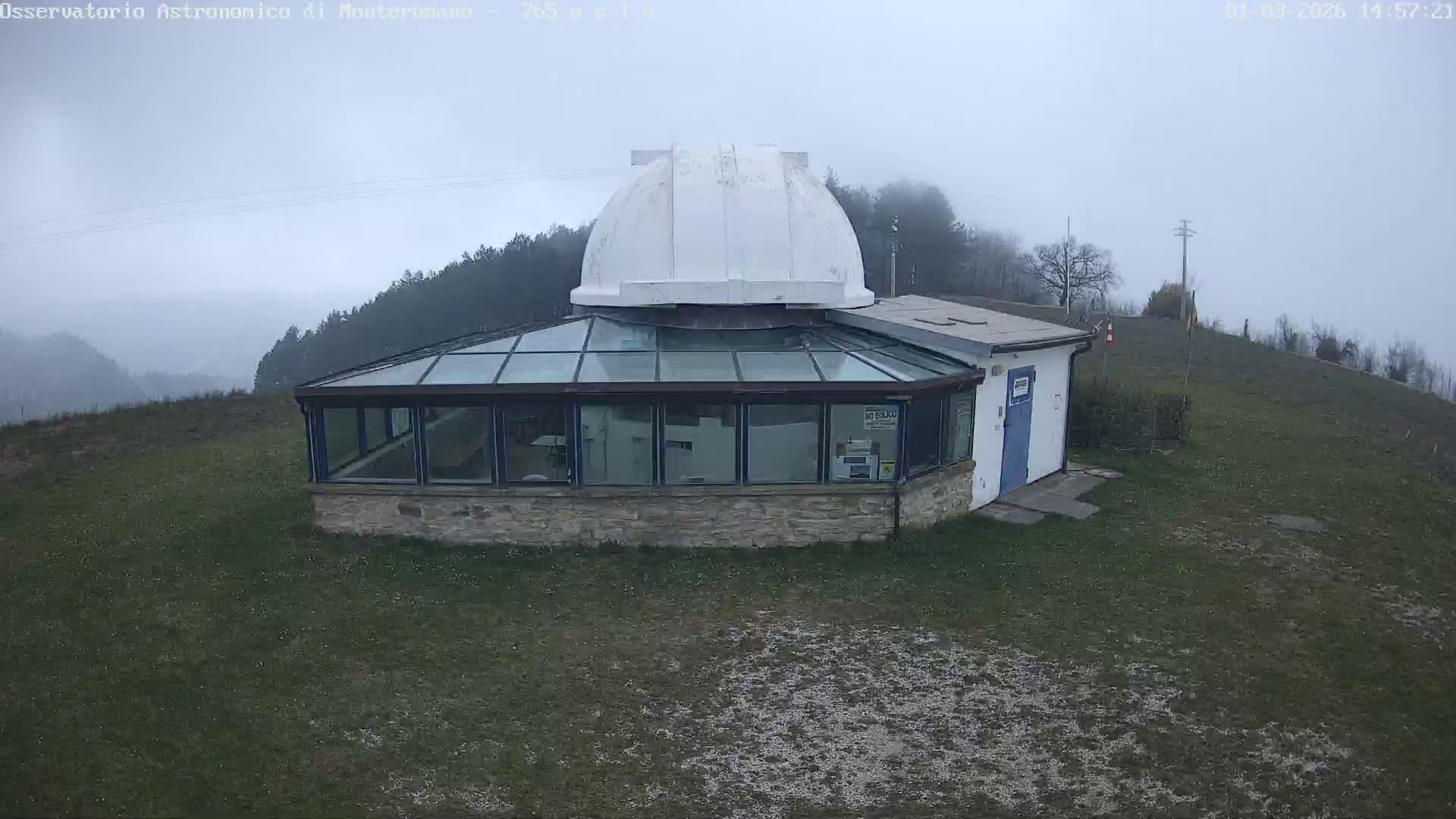 Brisighella, Mount Romano Astronomical Observatory Live Cam - Ravenna, Italy