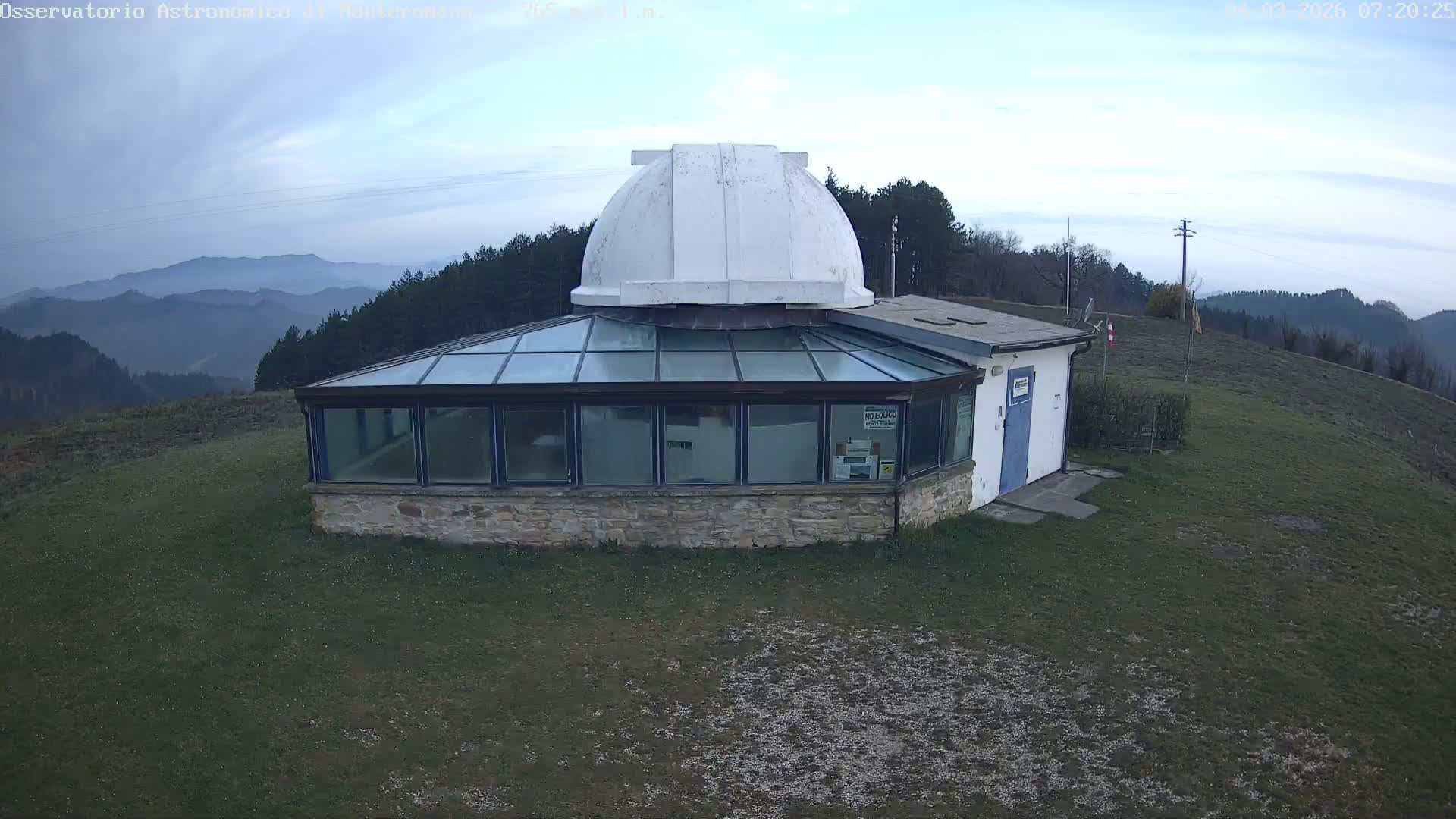 Brisighella, Mount Romano Astronomical Observatory Live Cam - Ravenna, Italy