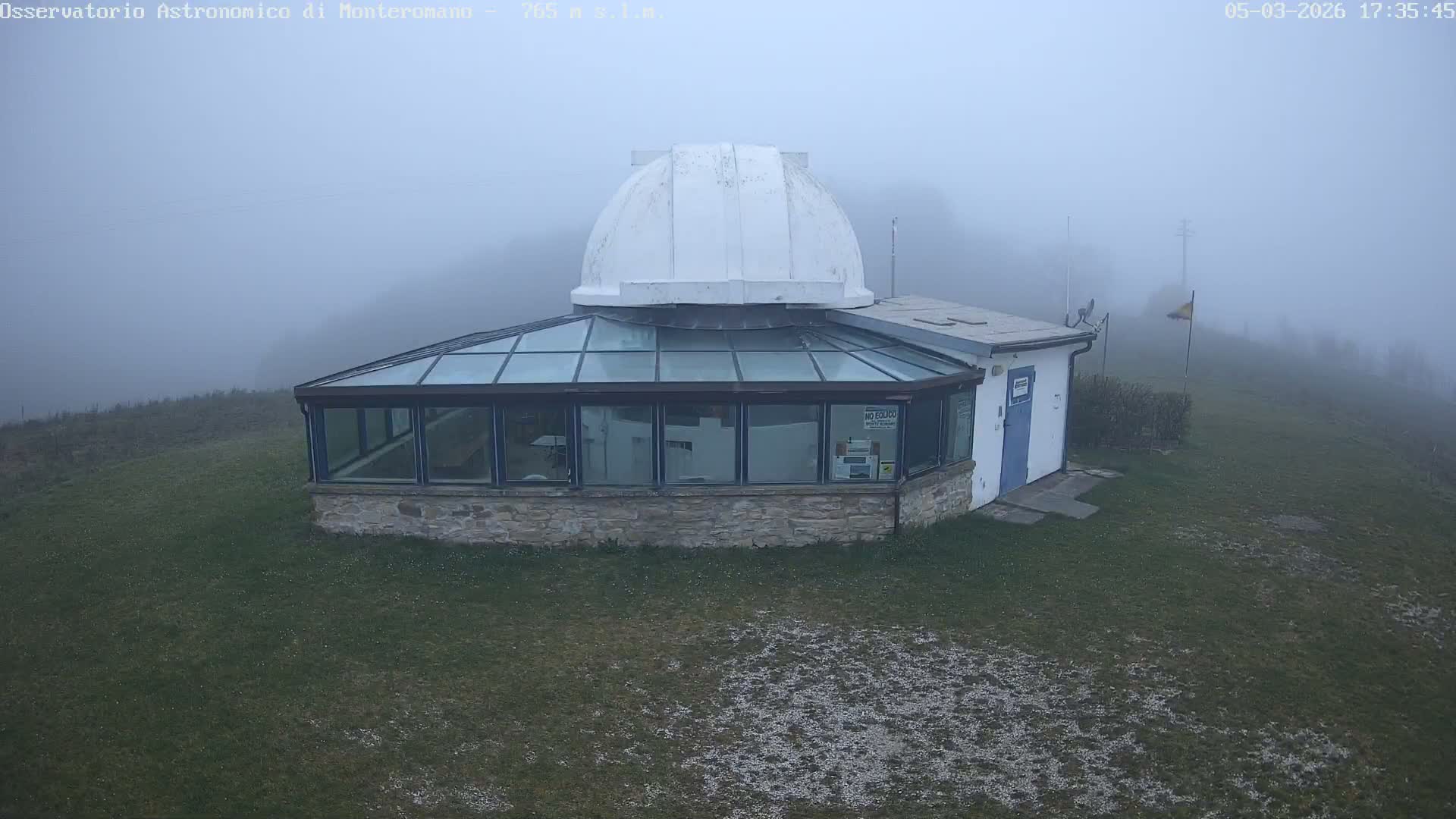 Brisighella, Mount Romano Astronomical Observatory Live Cam - Ravenna, Italy