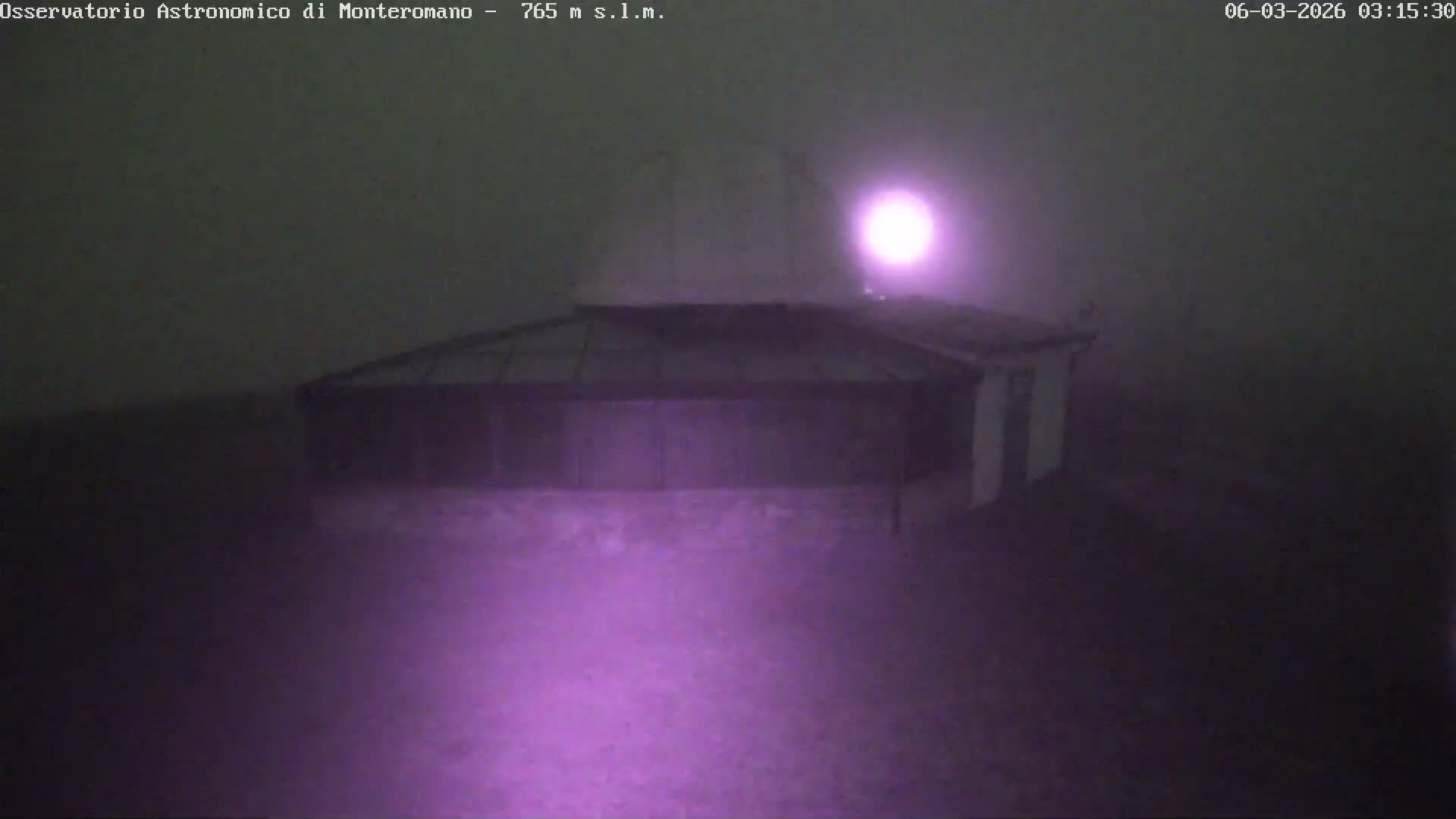 Brisighella, Mount Romano Astronomical Observatory Live Cam - Ravenna, Italy