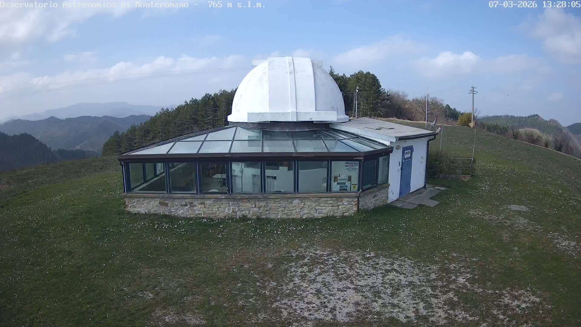 Brisighella, Mount Romano Astronomical Observatory Live Cam - Ravenna, Italy
