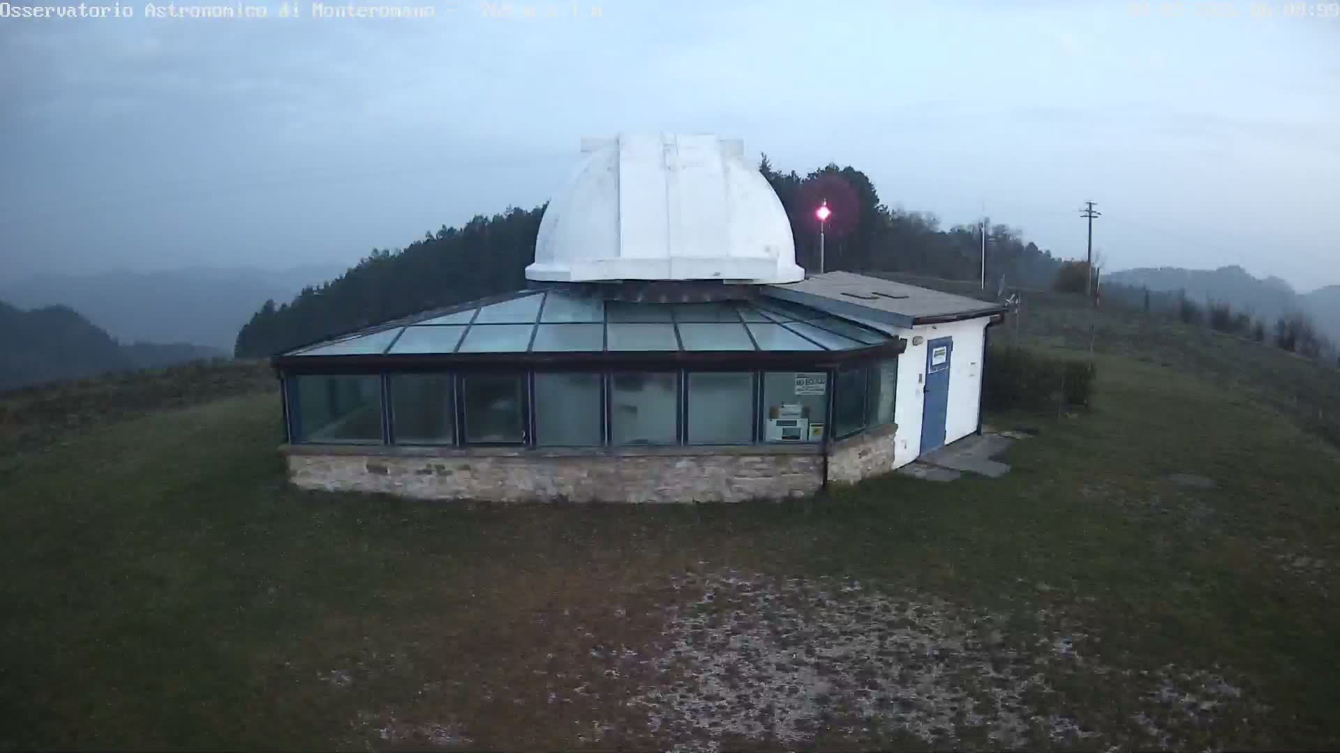 Brisighella, Mount Romano Astronomical Observatory Live Cam - Ravenna, Italy