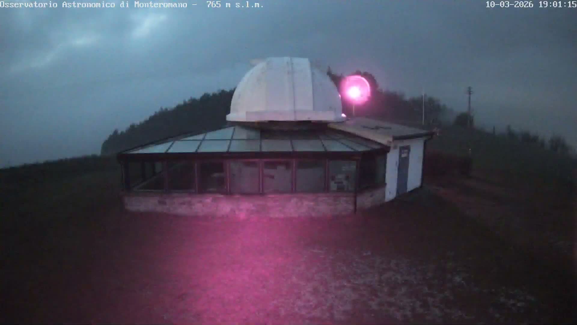 Brisighella, Mount Romano Astronomical Observatory Live Cam - Ravenna, Italy