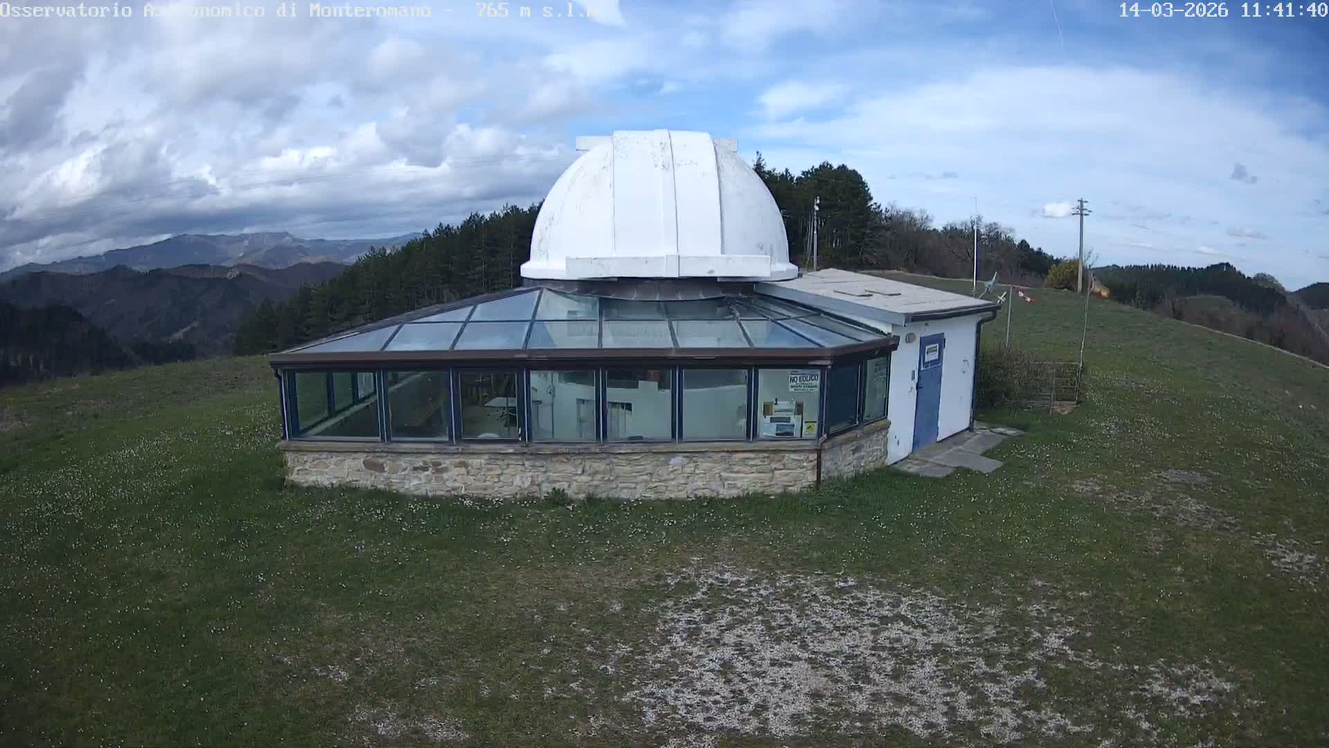 Brisighella, Mount Romano Astronomical Observatory Live Cam - Ravenna, Italy