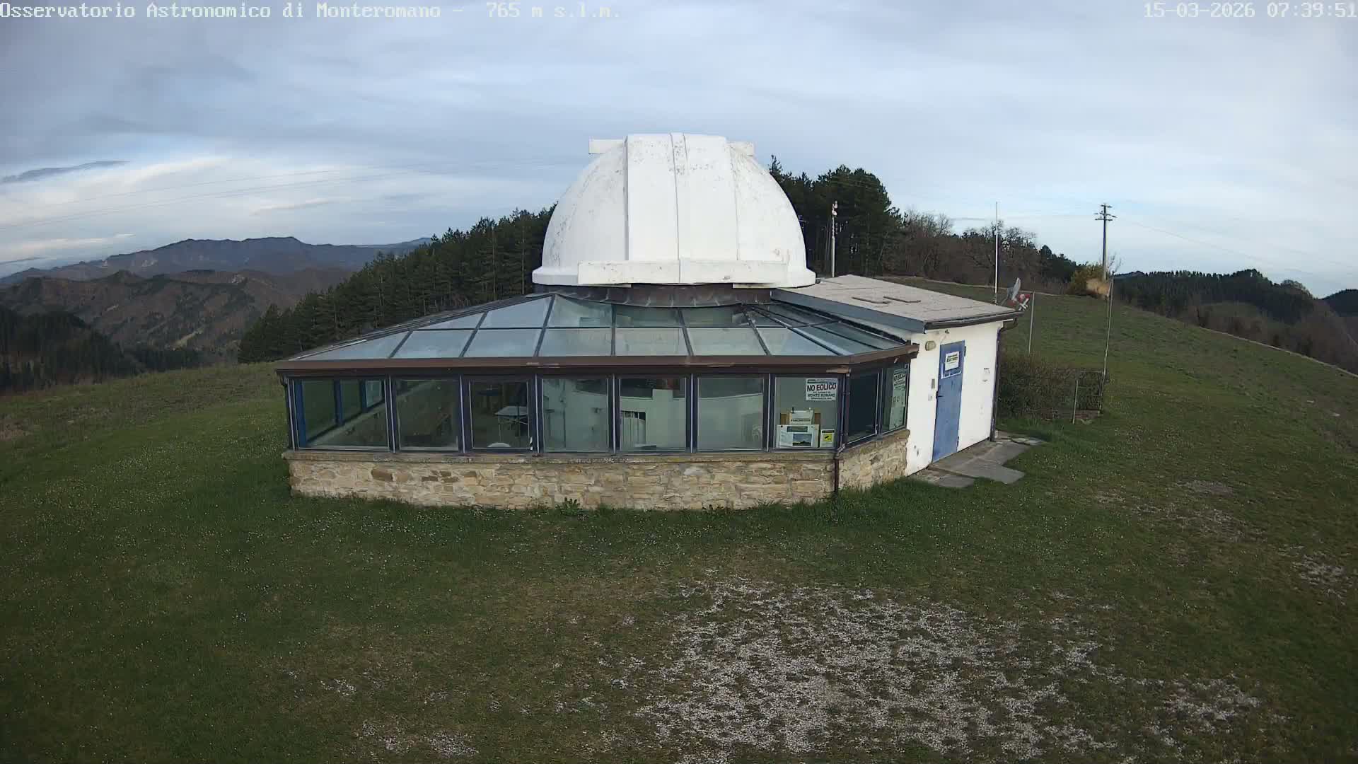 Brisighella, Mount Romano Astronomical Observatory Live Cam - Ravenna, Italy