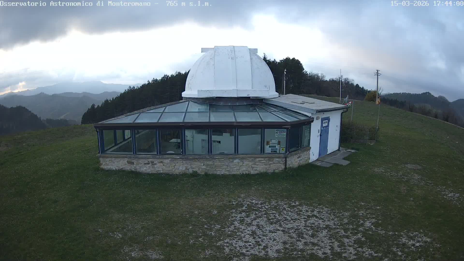 Brisighella, Mount Romano Astronomical Observatory Live Cam - Ravenna, Italy