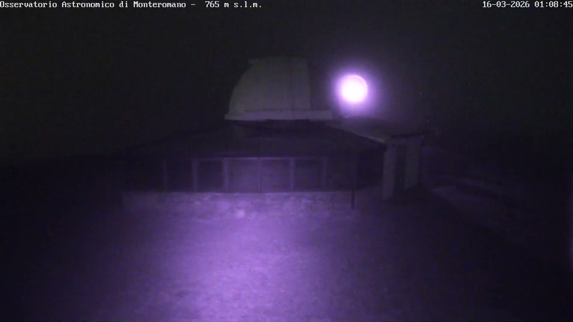 Brisighella, Mount Romano Astronomical Observatory Live Cam - Ravenna, Italy