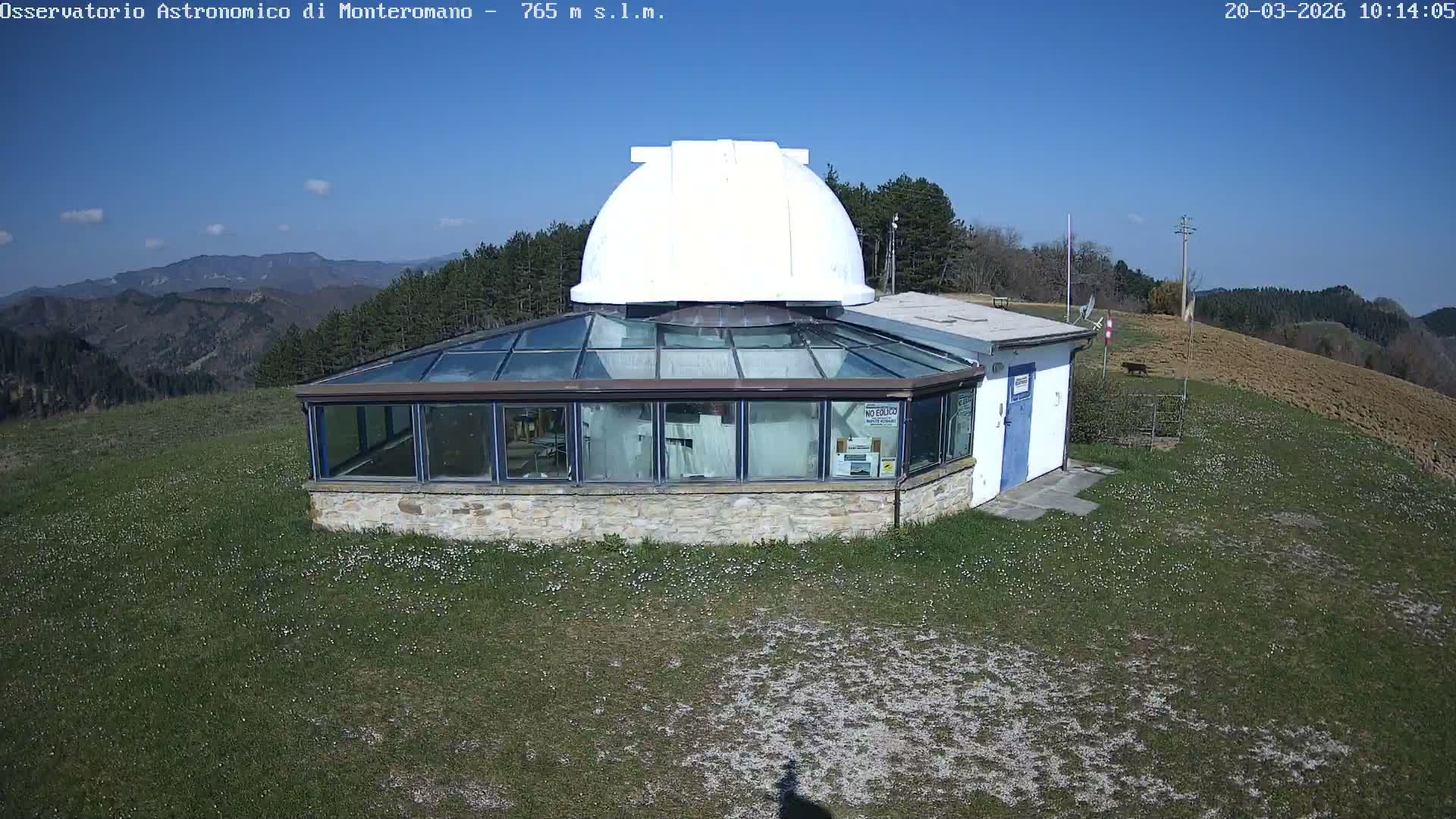 Brisighella, Mount Romano Astronomical Observatory Live Cam - Ravenna, Italy