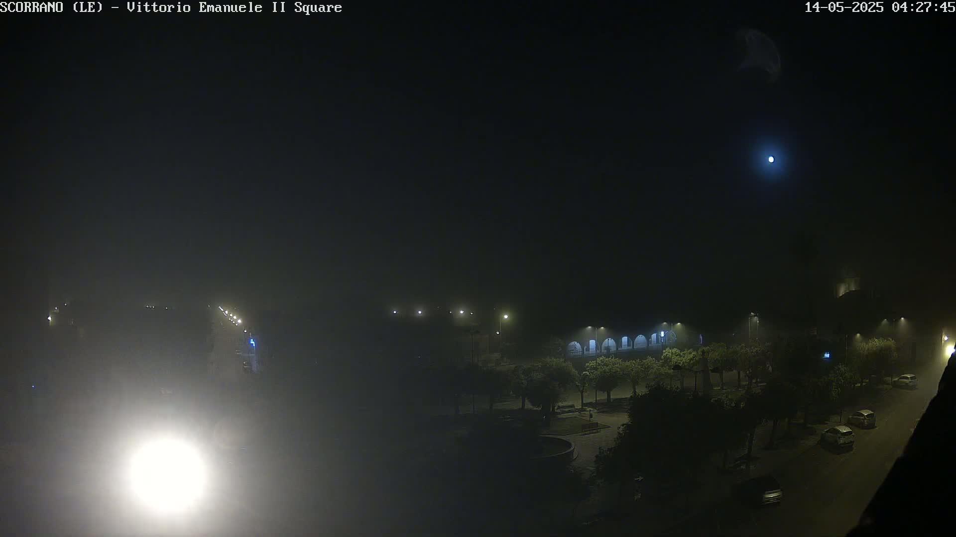 Scorrano, Piazza Vittorio Emanuele II Square Live Cam - Apulia, Italy