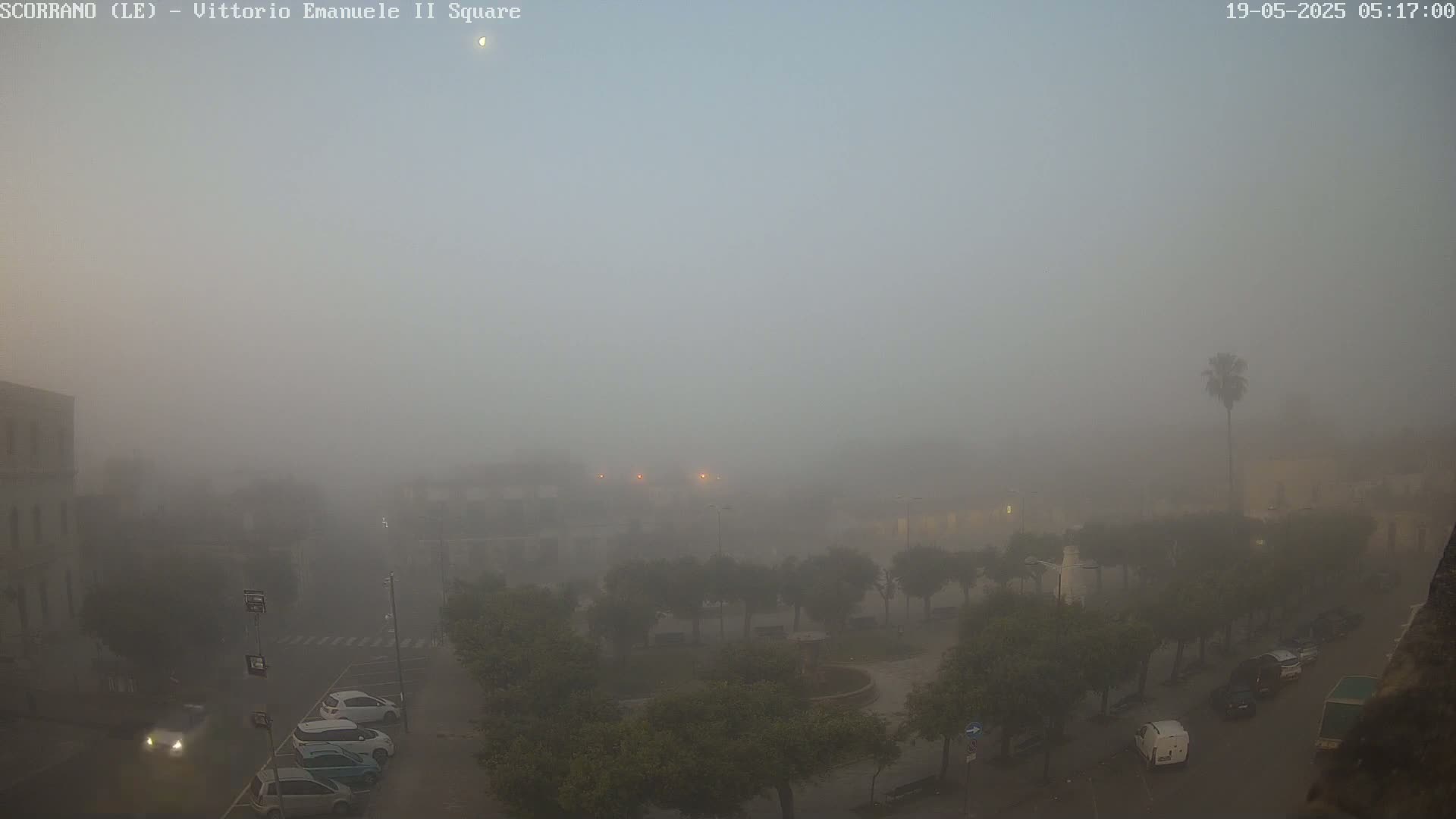Scorrano, Piazza Vittorio Emanuele II Square Live Cam - Apulia, Italy