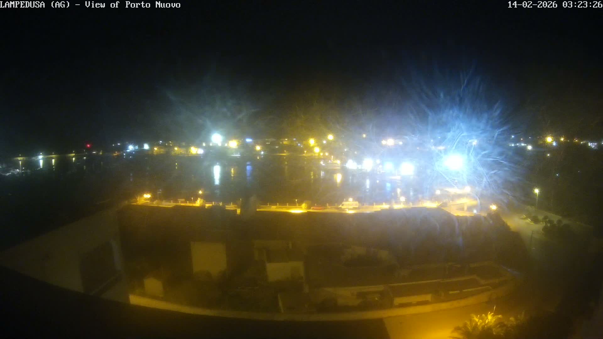 Lampedusa, Port of Nouvo Live Cam - Agrigento, Sicily, Italy